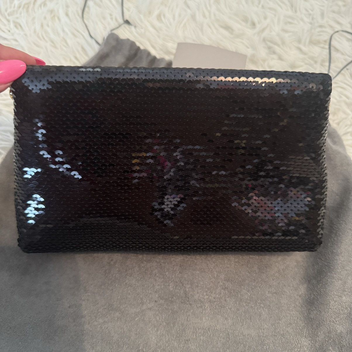 Tom Ford Tom Ford Sequin Mini Chain Bag - Black - Gold - LIKE NEW! Size ONE SIZE - 5 Thumbnail