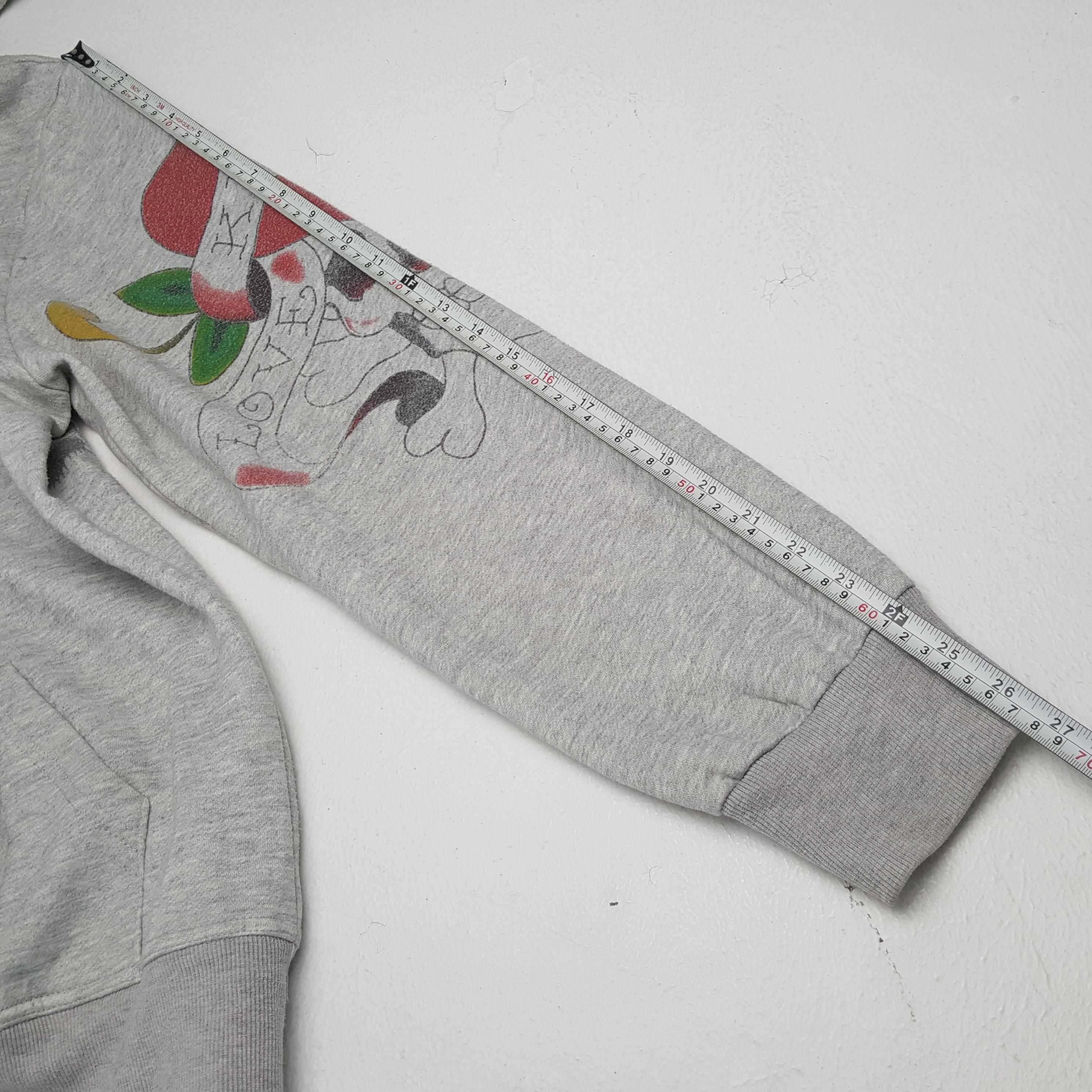 Christian Audigier × Ed Hardy × Vintage ED HARDY Skulls Design Rock Punk Style Zipper Hoodies Size US M / EU 48-50 / 2 - 6 Thumbnail