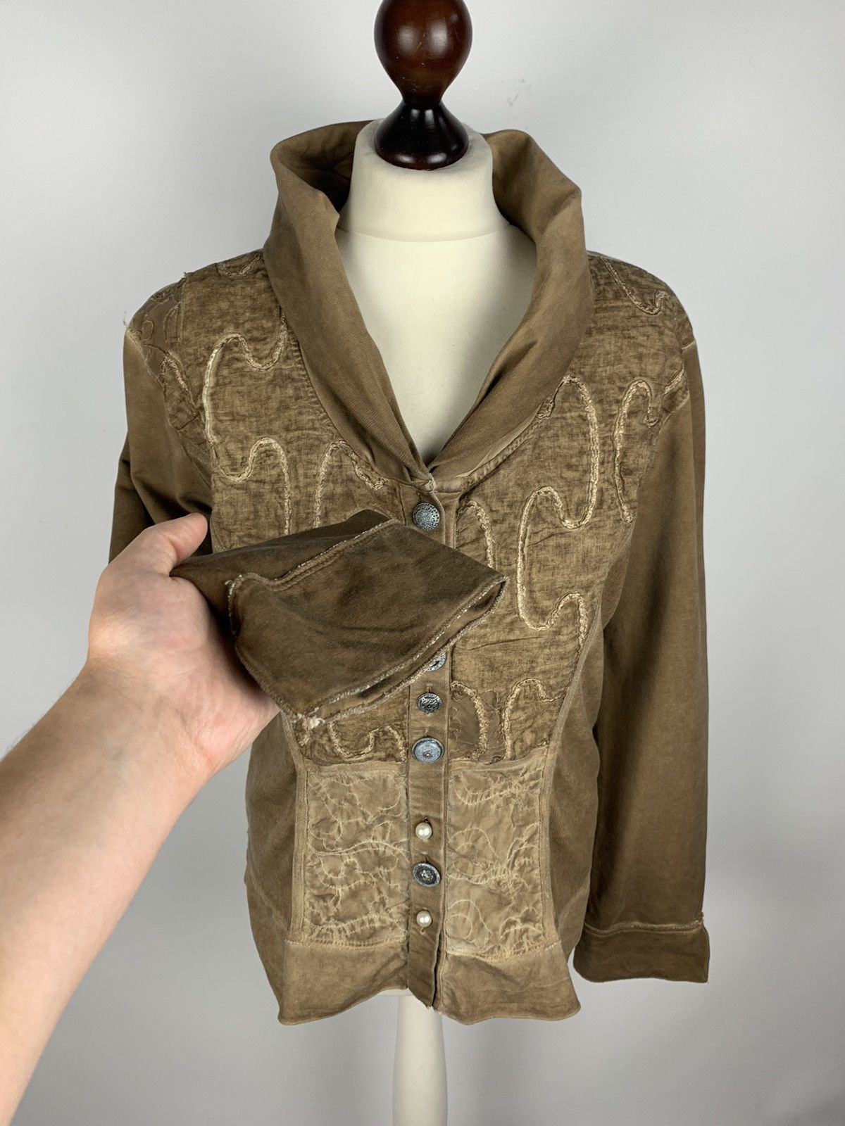 Elisa Cavaletti Vintage Bottega Elisa Cavaletti Cardigan Button Ups Size XL Size XL / US 12-14 / IT 48-50 - 5 Thumbnail