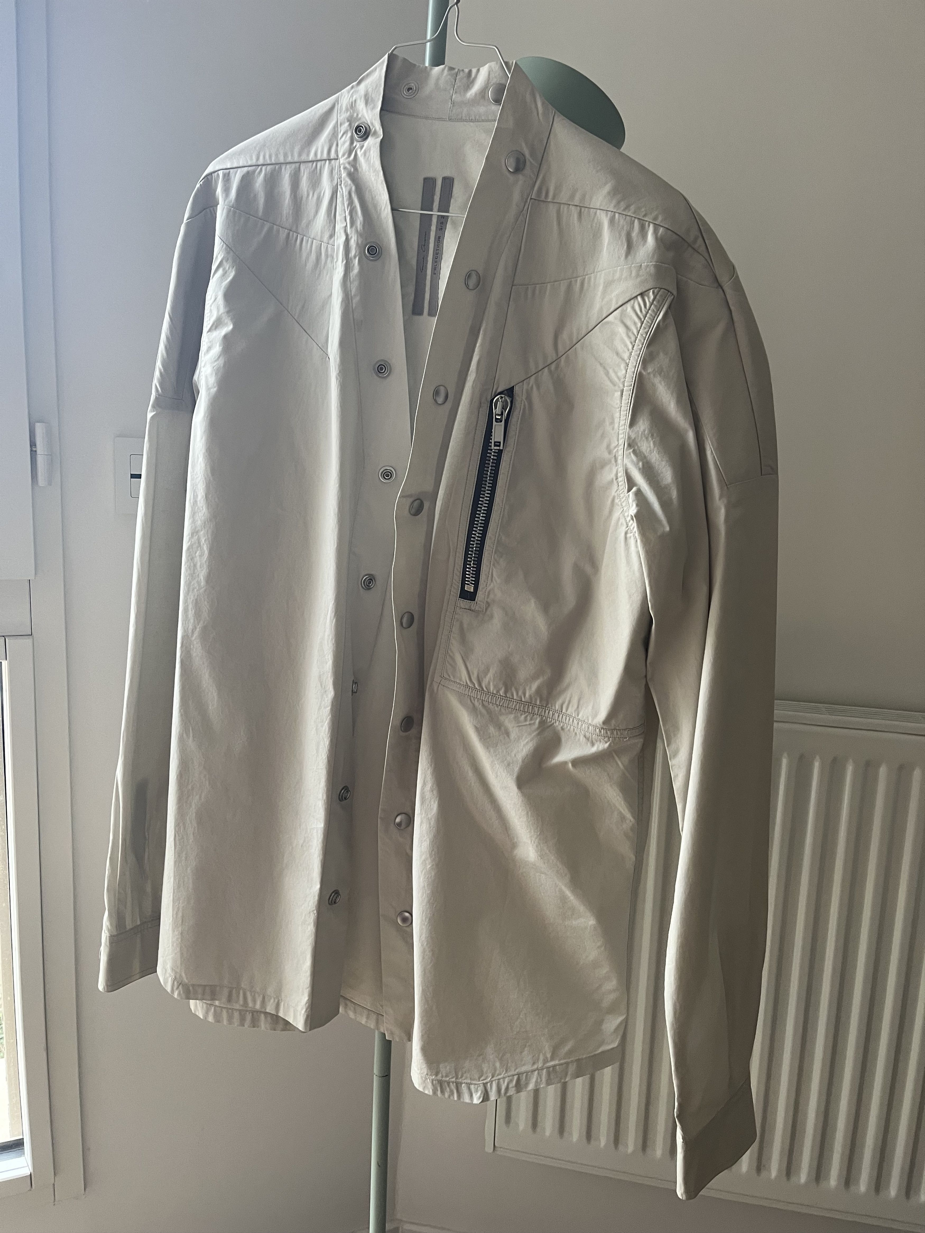 Rick Owens Snap Button Overshirt – Phlegethon SS21