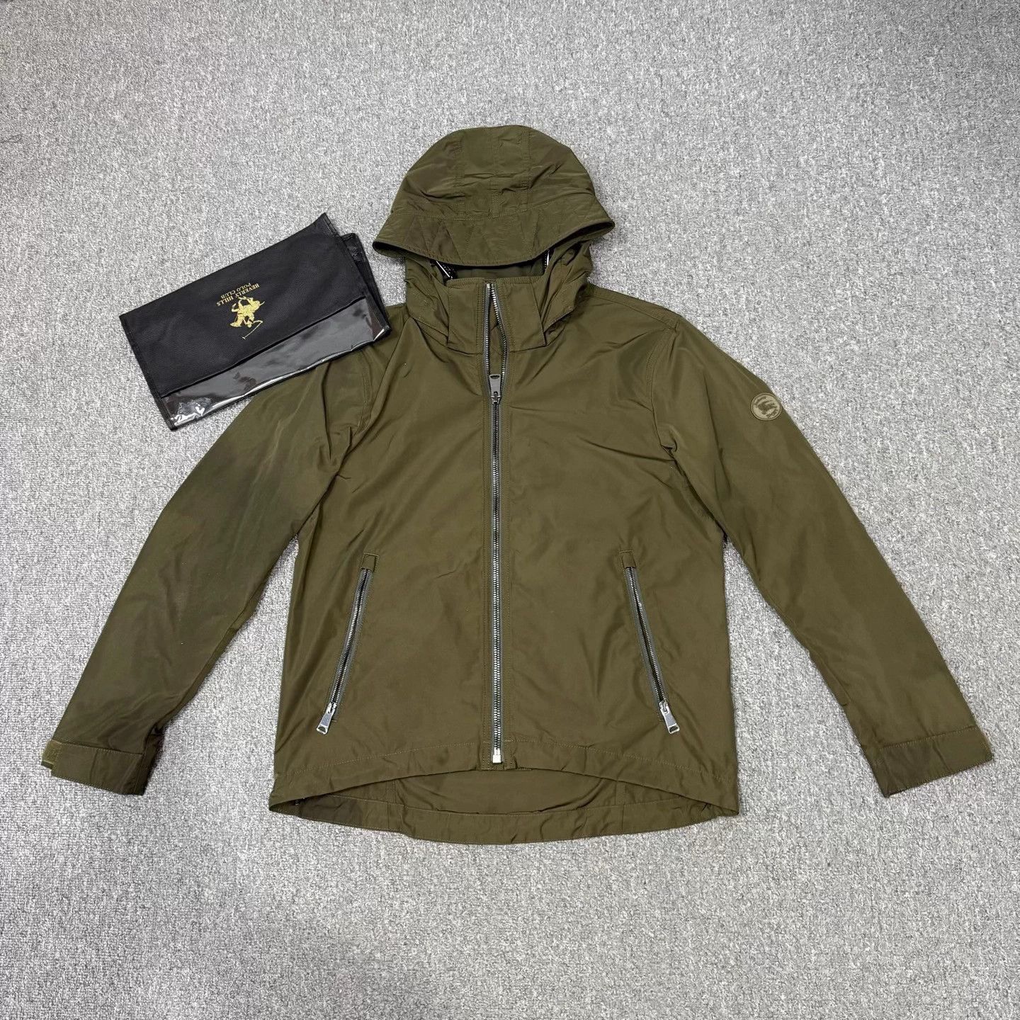 Burberry Burberry Green Nylon Horseferry Logo 48 Jacket 99 New Size US M / EU 48-50 / 2 - 1 Thumbnail