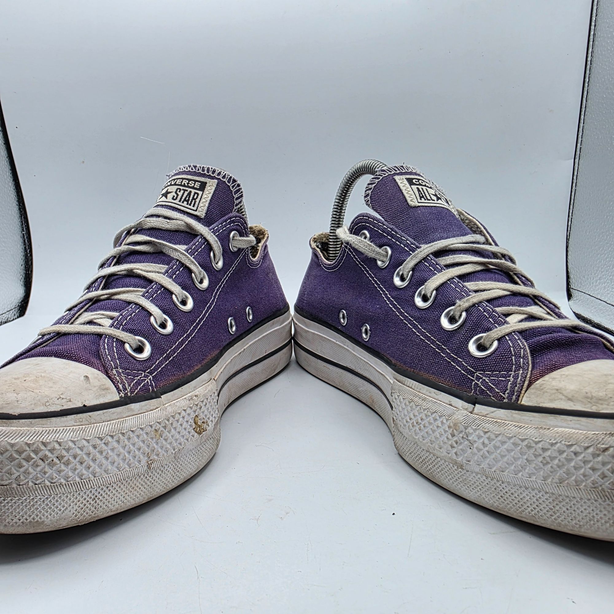 Converse Converse Chuck Taylor All Star Lift Ox Womens Size 8 Purple Size US 8 / IT 38 - 3 Thumbnail