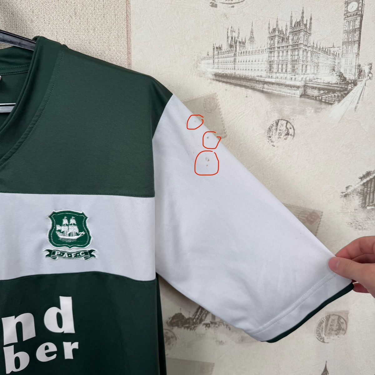 Puma Puma Plymouth Argyle Jersey 2012/2013 Home Football Soccer Size US XL / EU 56 / 4 - 9 Thumbnail
