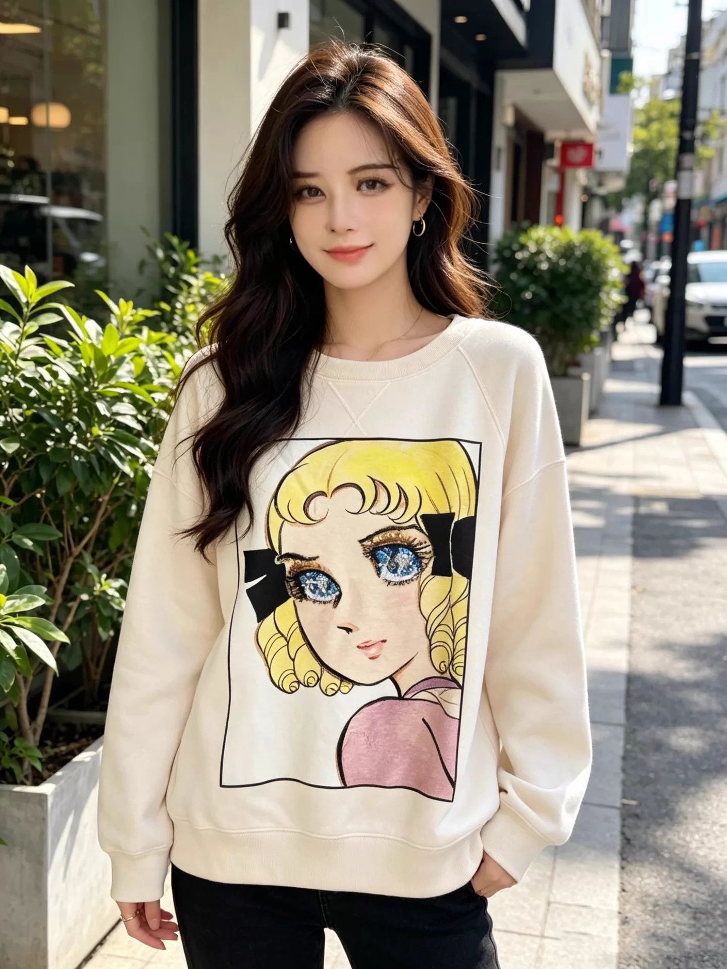 Gucci Gucci Sequin Flower Fairy Sweatshirt XS Red GUCCI BackLogo Size XS / US 0-2 / IT 36-38 - 1 Thumbnail