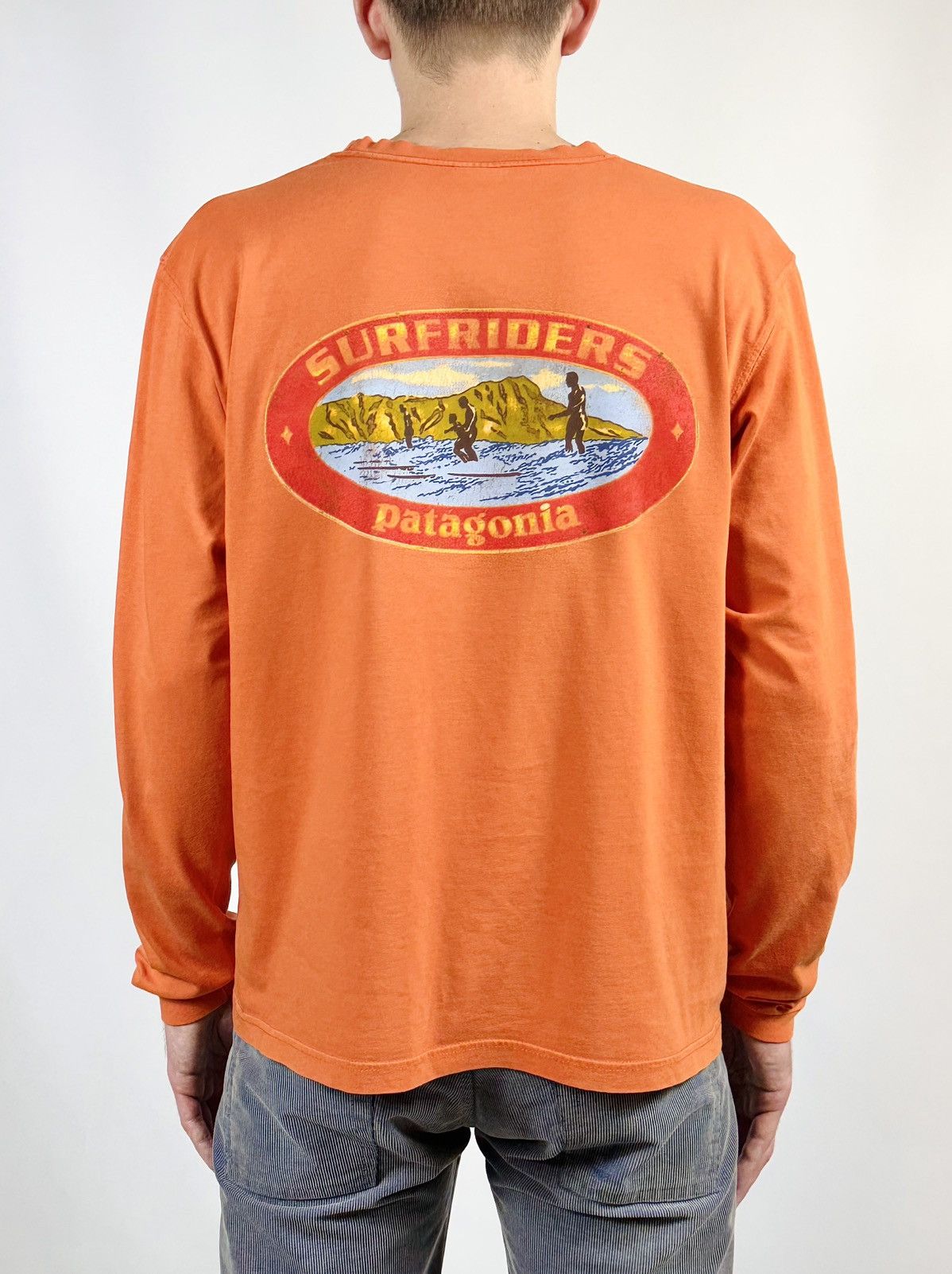 Patagonia 90s Vintage Patagonia Surfriders Print Long Sleeve Tee Size US M / EU 48-50 / 2 - 5 Thumbnail