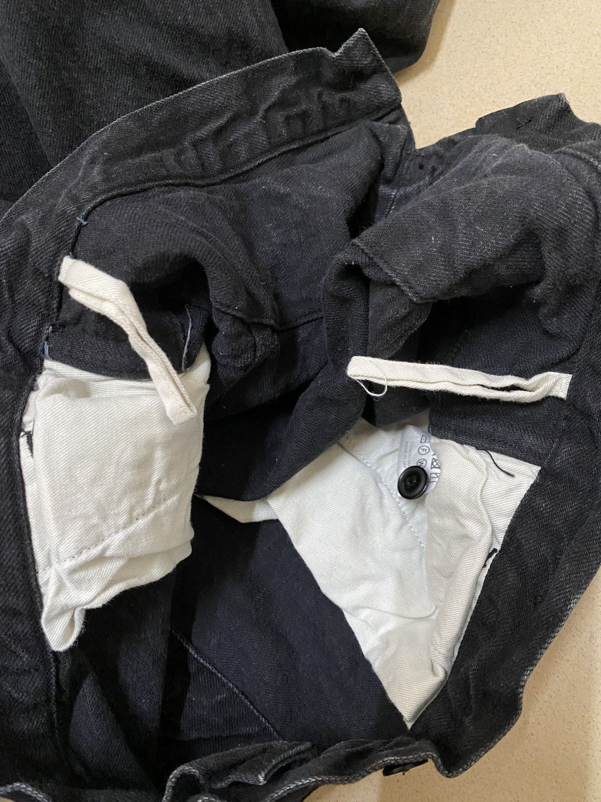 Comoli Comoli us navy style pants buckle back Size US 29 - 7 Thumbnail