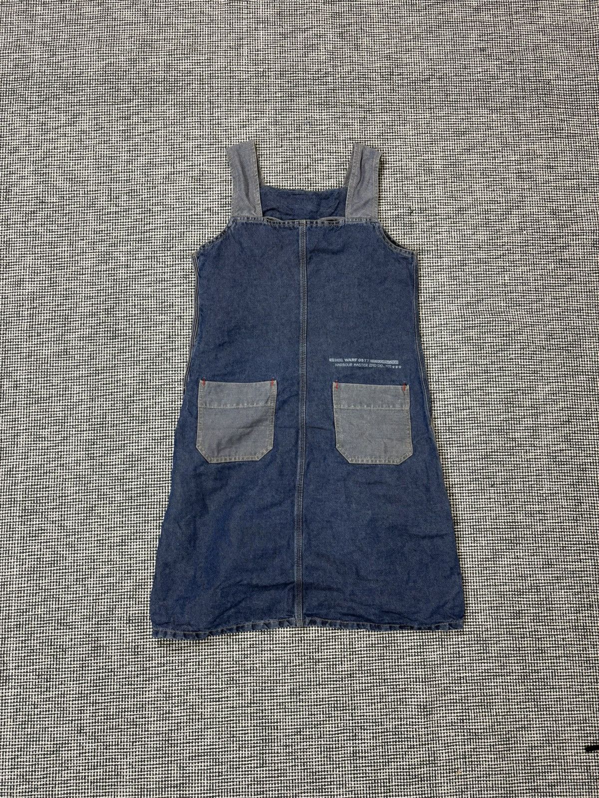 Diesel Vintage 90s diesel denim mini dress y2k style coquette Size M / US 6-8 / IT 42-44 - 1 Thumbnail
