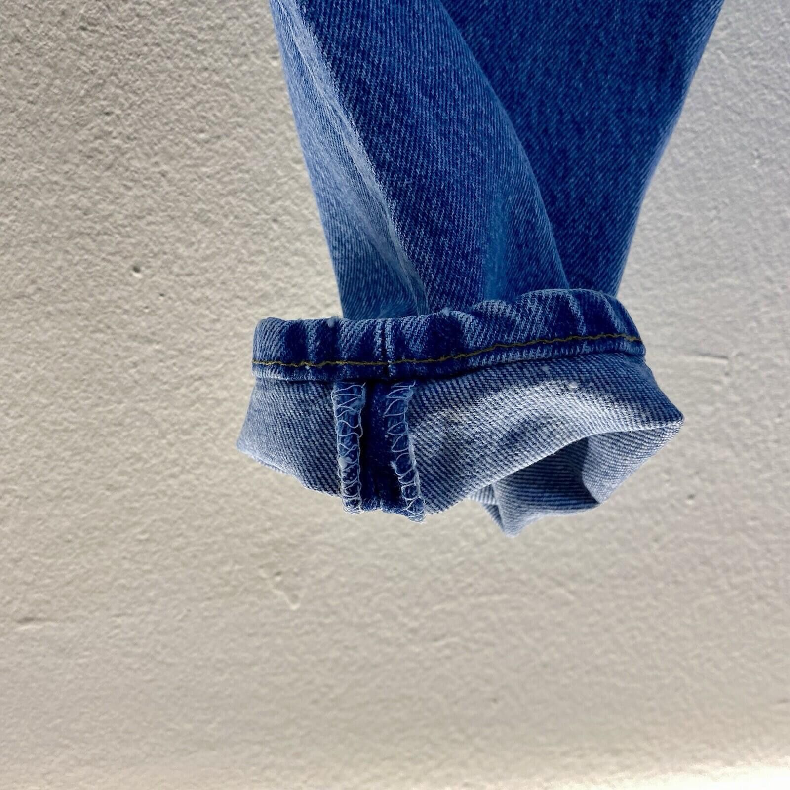 Levi's NWT LEVI'S 901 Used Look Blue Jeans Women 28x30 Made in USA Size 28" / US 6 / IT 42 - 3 Thumbnail
