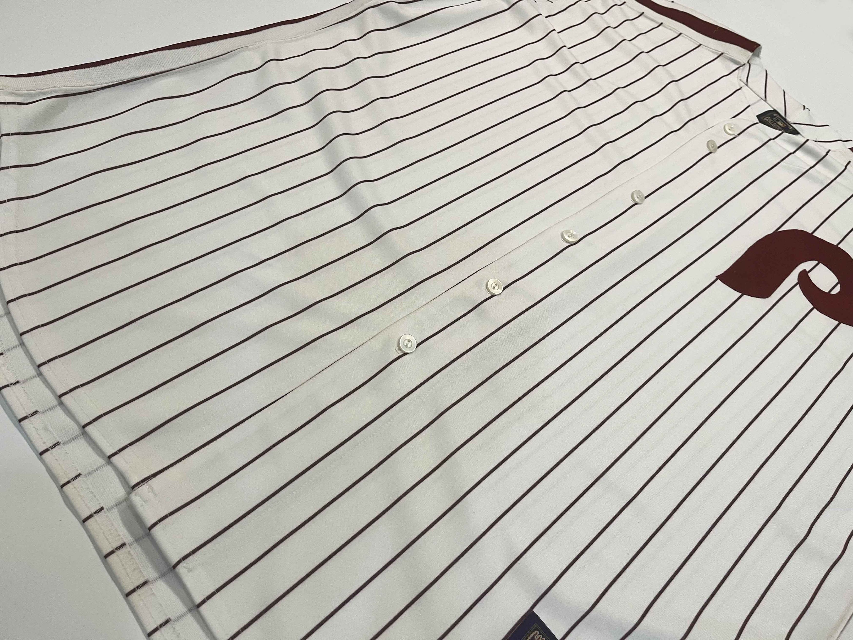 MLB × Majestic Majestic MLB Philadelphia Phillies Pinstripe Jersey Size US XXL / EU 58 / 5 - 5 Thumbnail