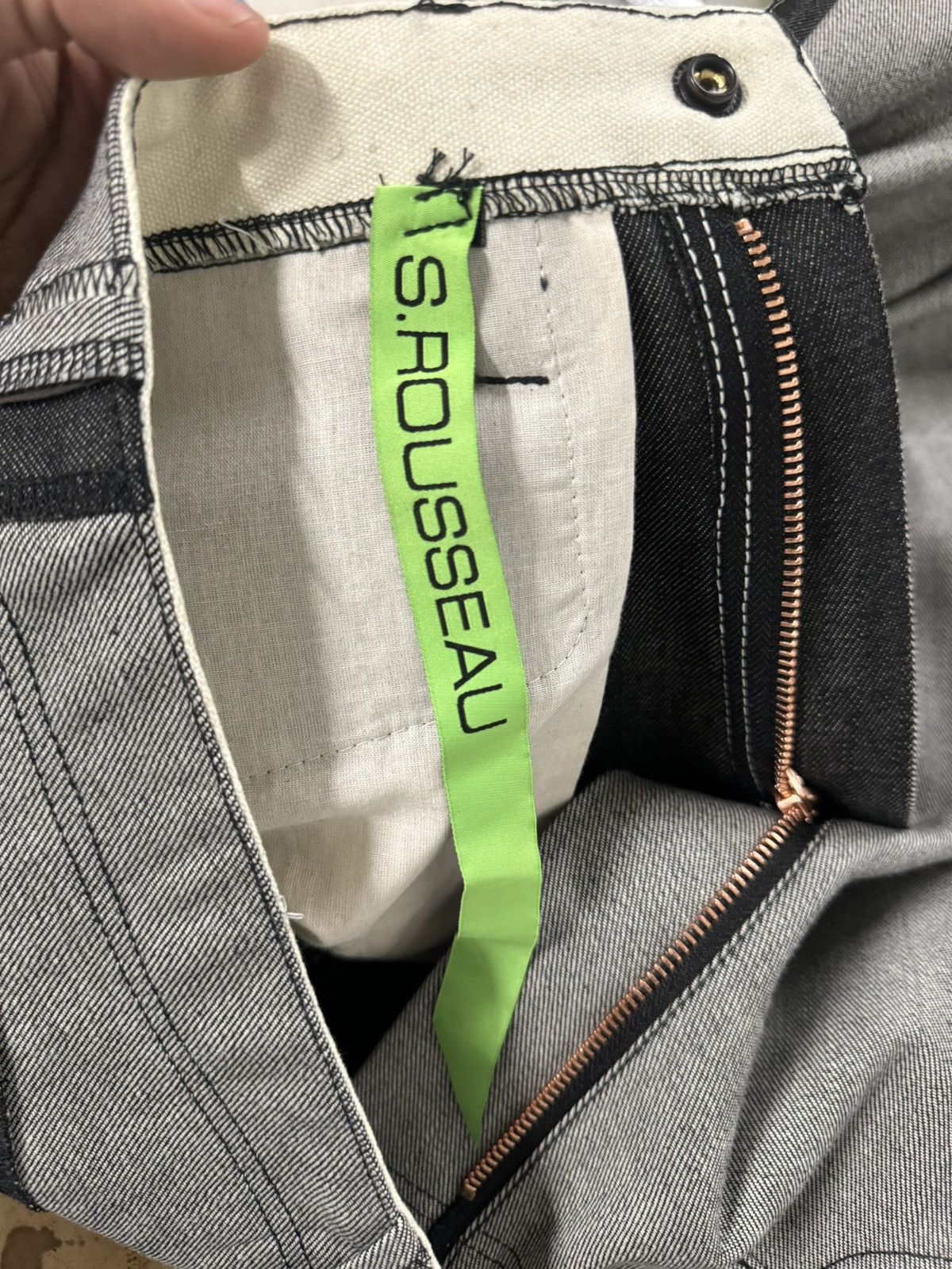Other Inverted selvedge denim Size US 30 / EU 46 - 8 Thumbnail