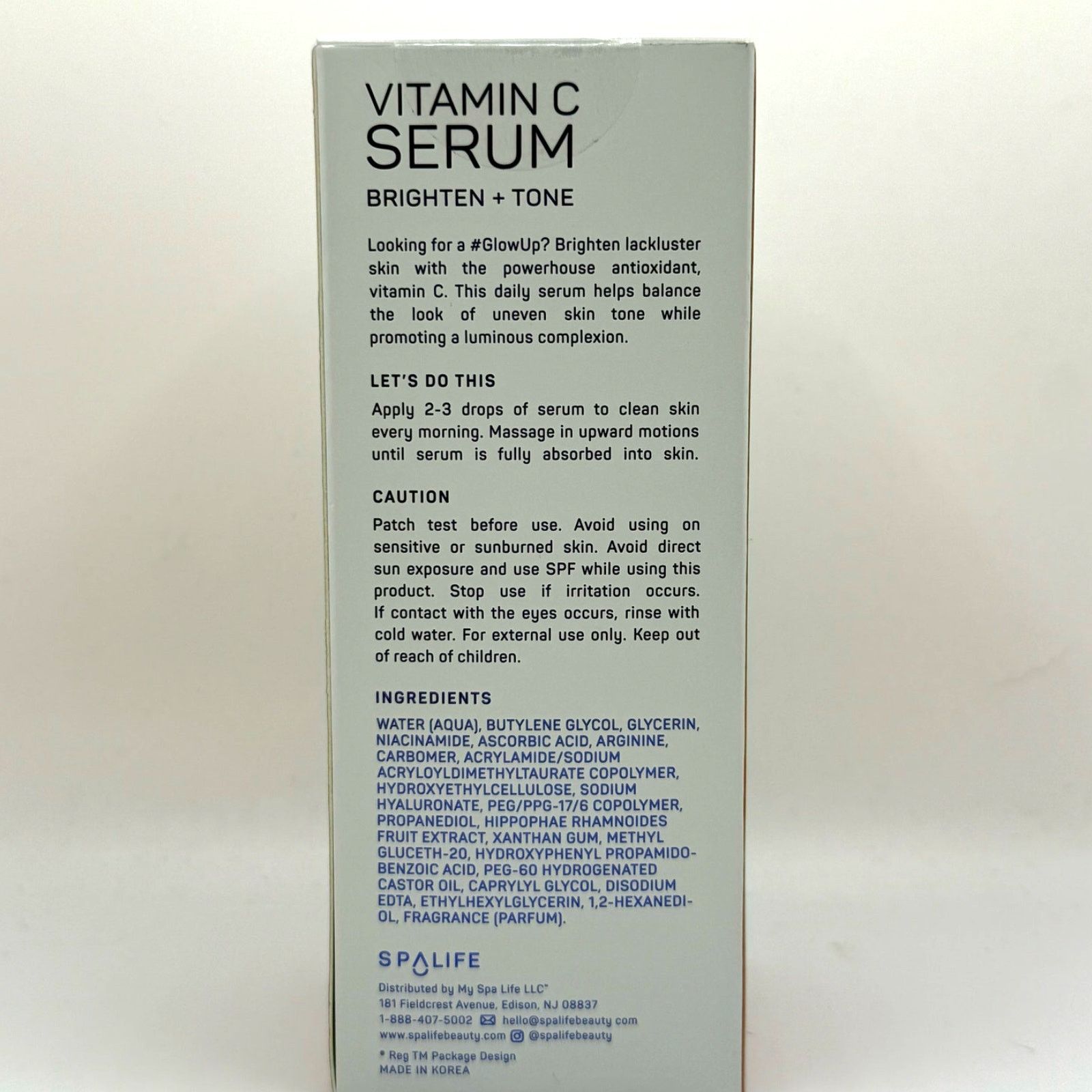 Other SEALED Spa Life Vitamin C Face Brightening and Toning Serum Size ONE SIZE - 3 Thumbnail