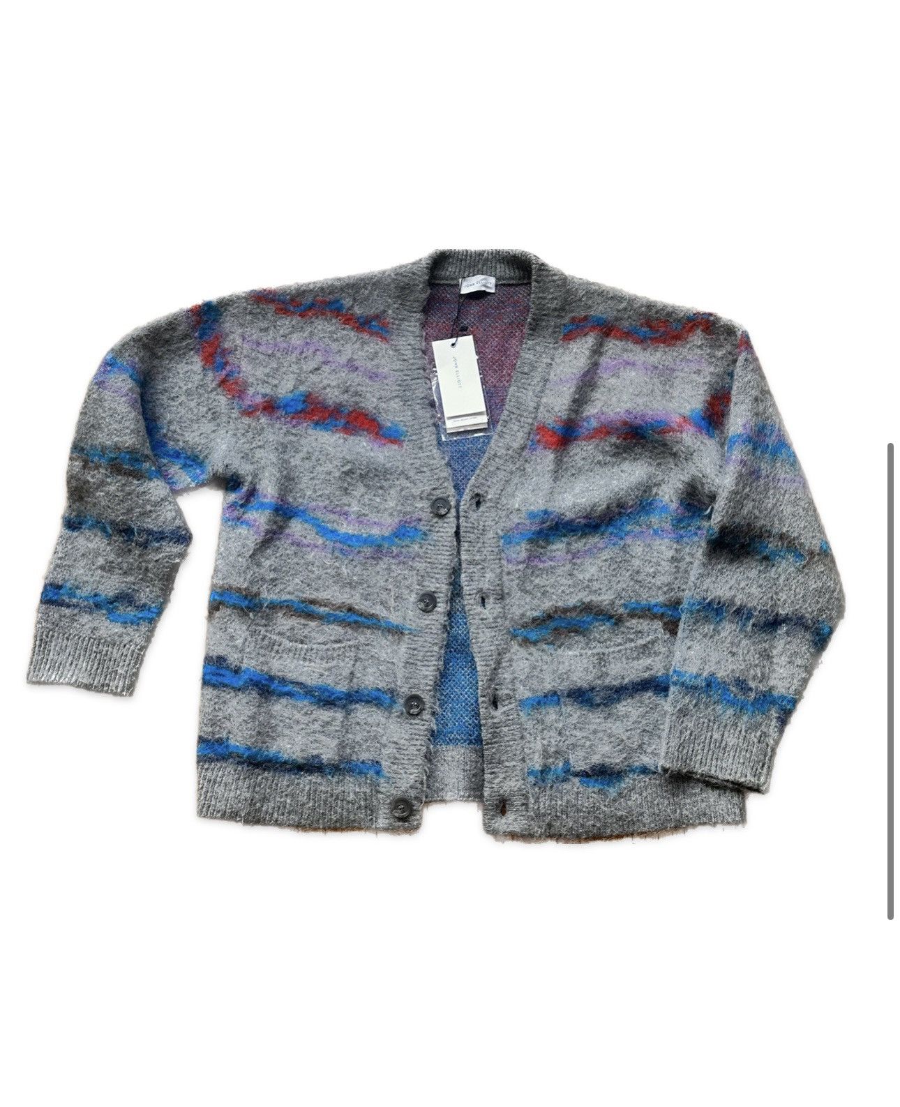 John Elliott John Elliott Mens Mohair Cardigan Size US M / EU 48-50 / 2 - 1 Thumbnail