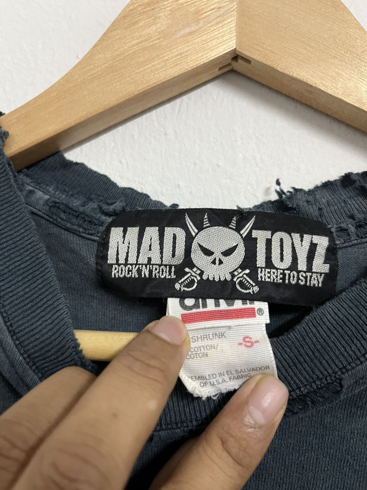 Hysteric Glamour 💥Crazyyy Early Days Mad Toyz DONT FUCK Tokyo Trashed Tee Size US S / EU 44-46 / 1 - 11 Thumbnail