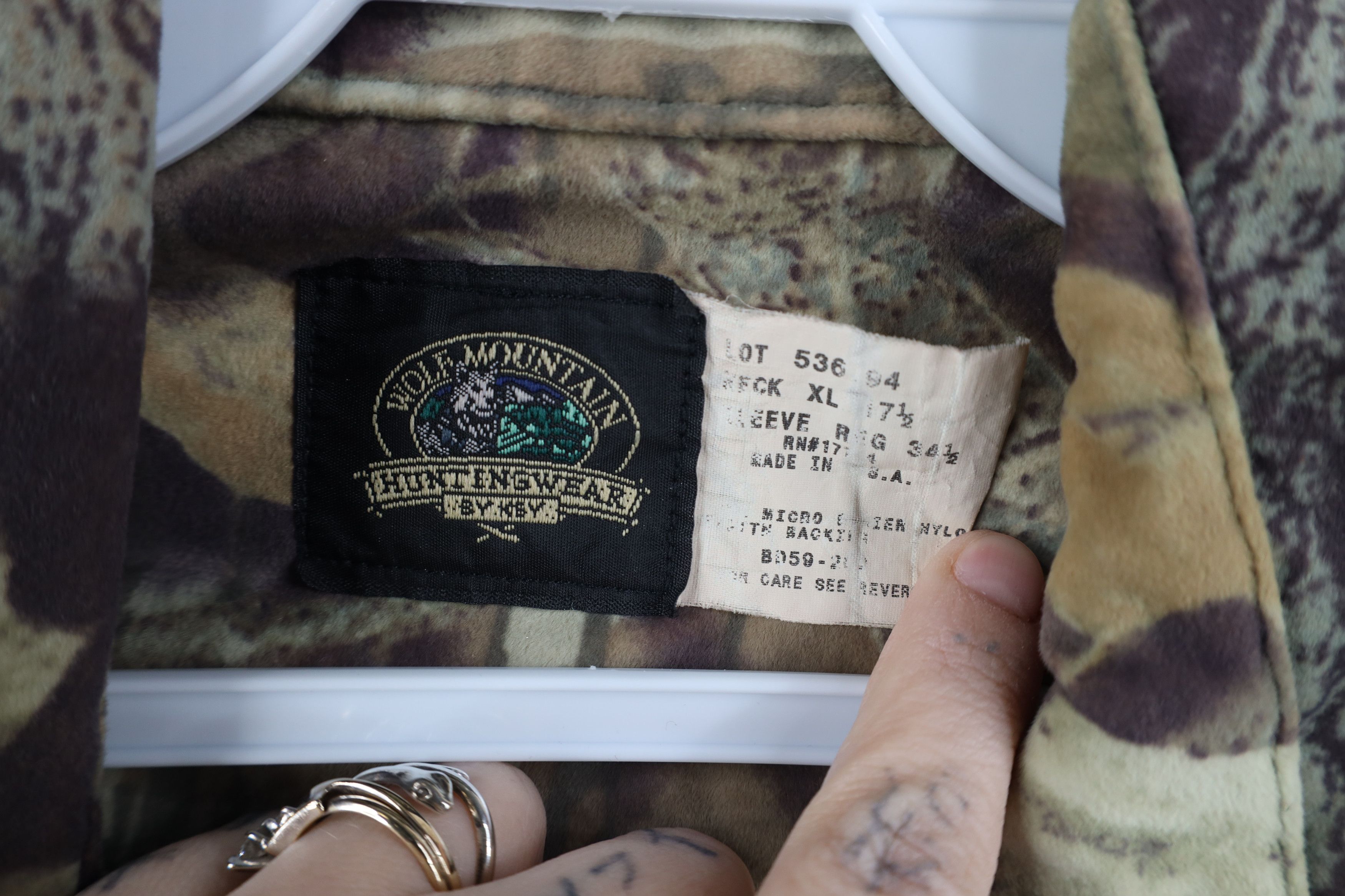 Vintage Vintage 90s Streetwear Camouflage Shirt Jacket Jac USA Size US XL / EU 56 / 4 - 9 Thumbnail
