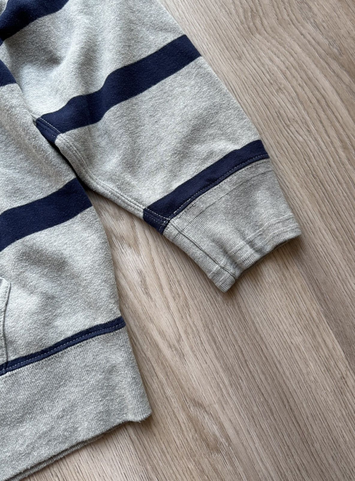 Polo Ralph Lauren Vintage Polo Ralph Lauren Striped Hoodie Size US XL / EU 56 / 4 - 6 Thumbnail