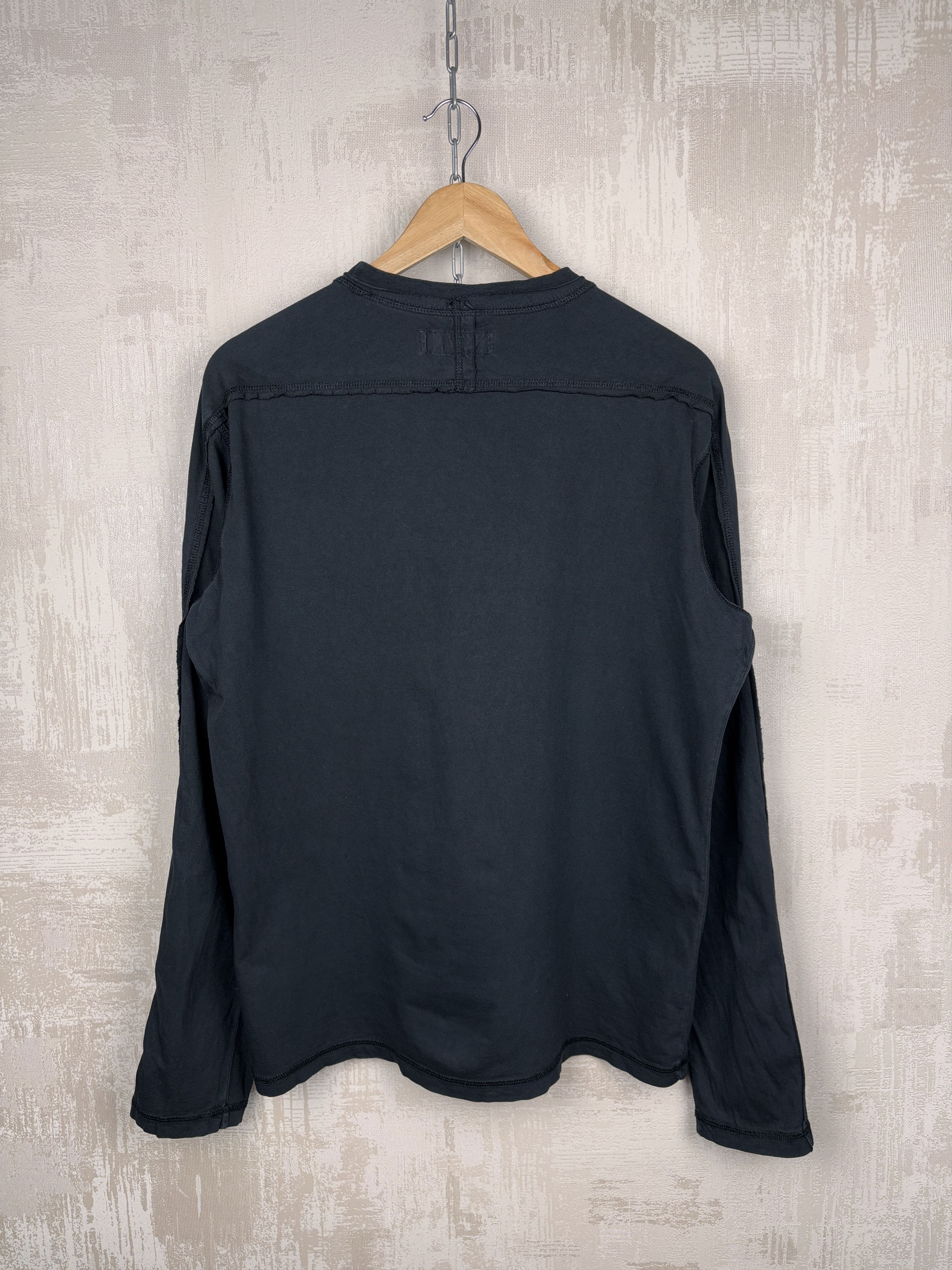 Iceberg × Vintage Iceberg Ice Jeans Vintage Long Sleeve T-shirt Raw Edge Faded Size US L / EU 52-54 / 3 - 15 Thumbnail