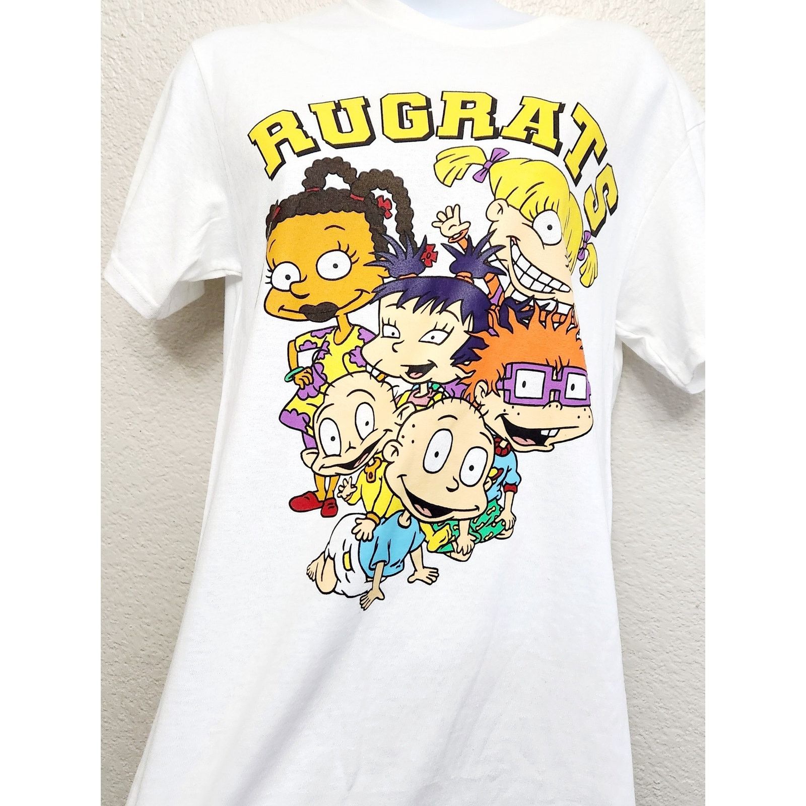 Delta Delta White Multicolor Rugrats Graphic Print T Shirt Small Size US S / EU 44-46 / 1 - 1 Thumbnail