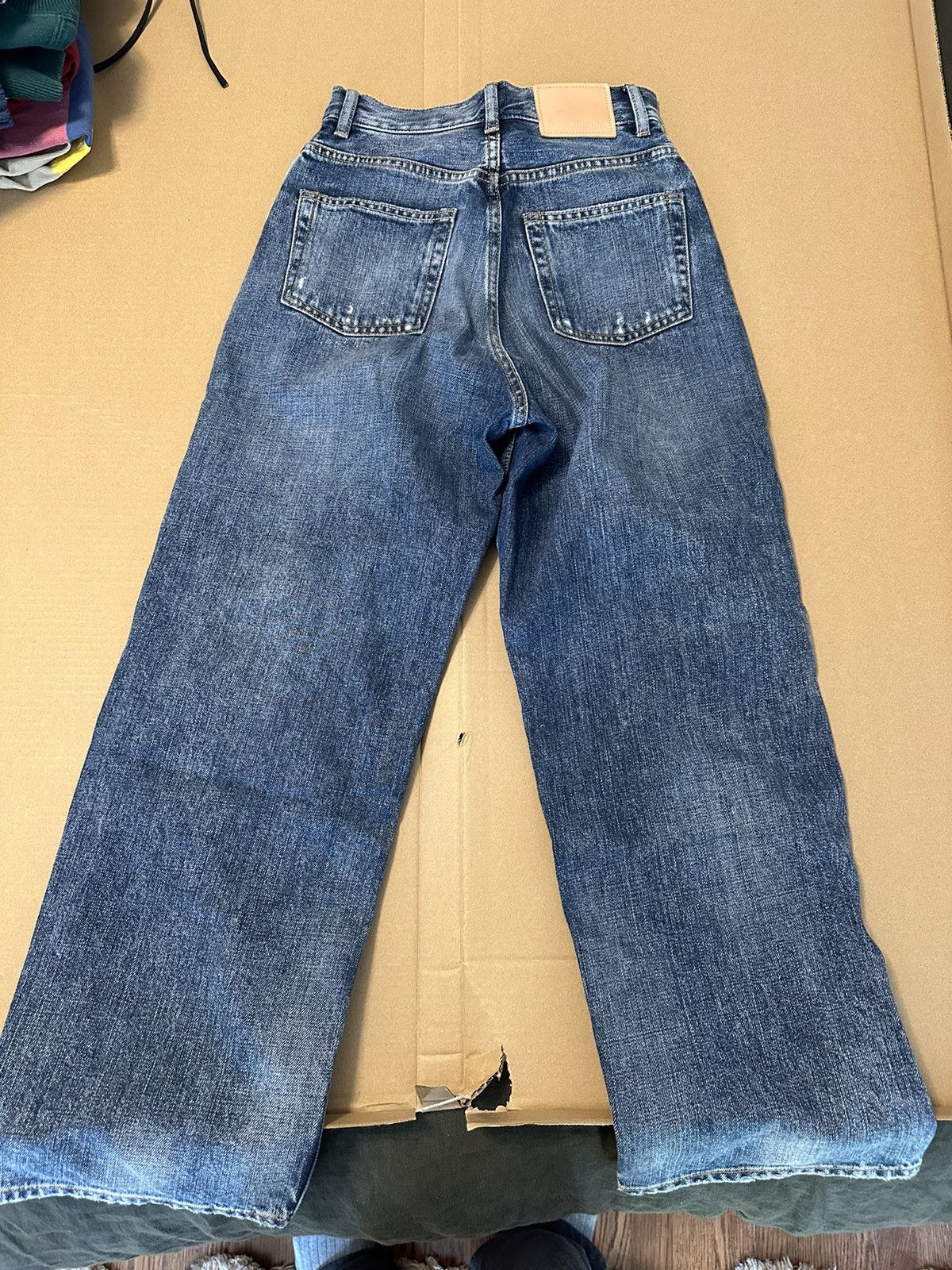 Acne Studios Acne Studios 1993 mid torn jeans Size 25" / US 0 / IT 36 - 2 Thumbnail