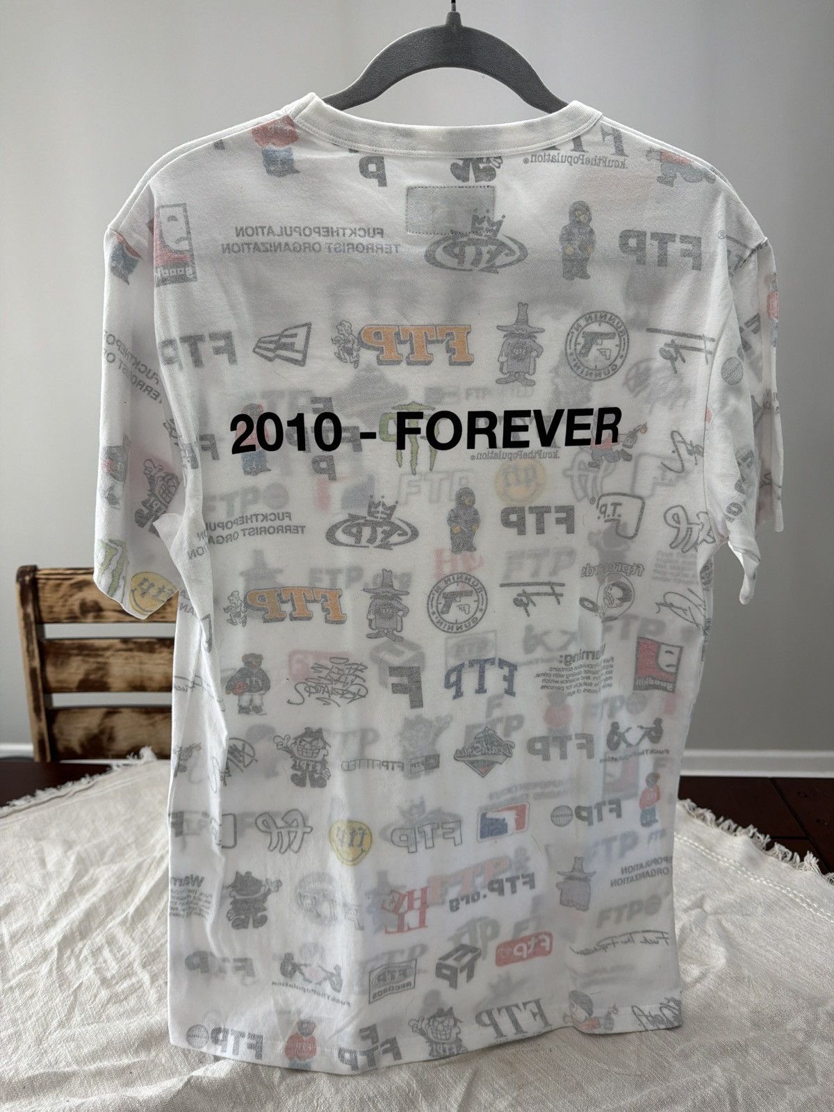 Fuck The Population 2010-FOREVER Anniversary Shirt Size US M / EU 48-50 / 2 - 2 Thumbnail
