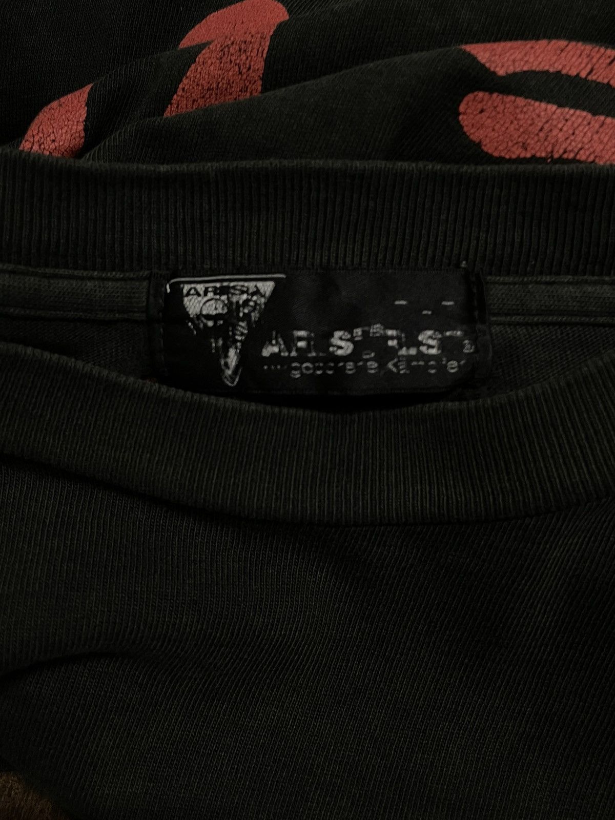 Japanese Brand Vintage 1990s Japan Designer Aristrist Ask Him War Sunfaded Size US M / EU 48-50 / 2 - 10 Thumbnail
