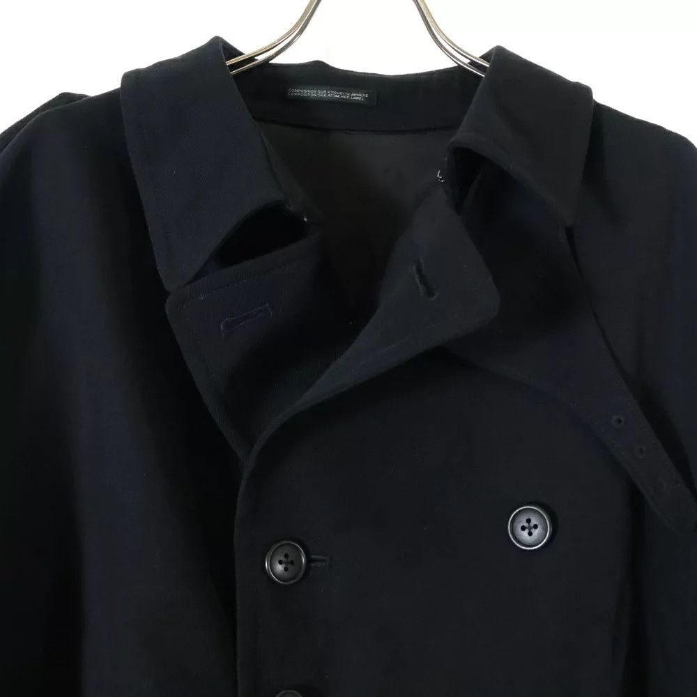 Yohji Yamamoto YOHJI YAMAMOTO POUR HOMME/ 23AW ARMY TRENCH COAT Size US L / EU 52-54 / 3 - 3 Thumbnail