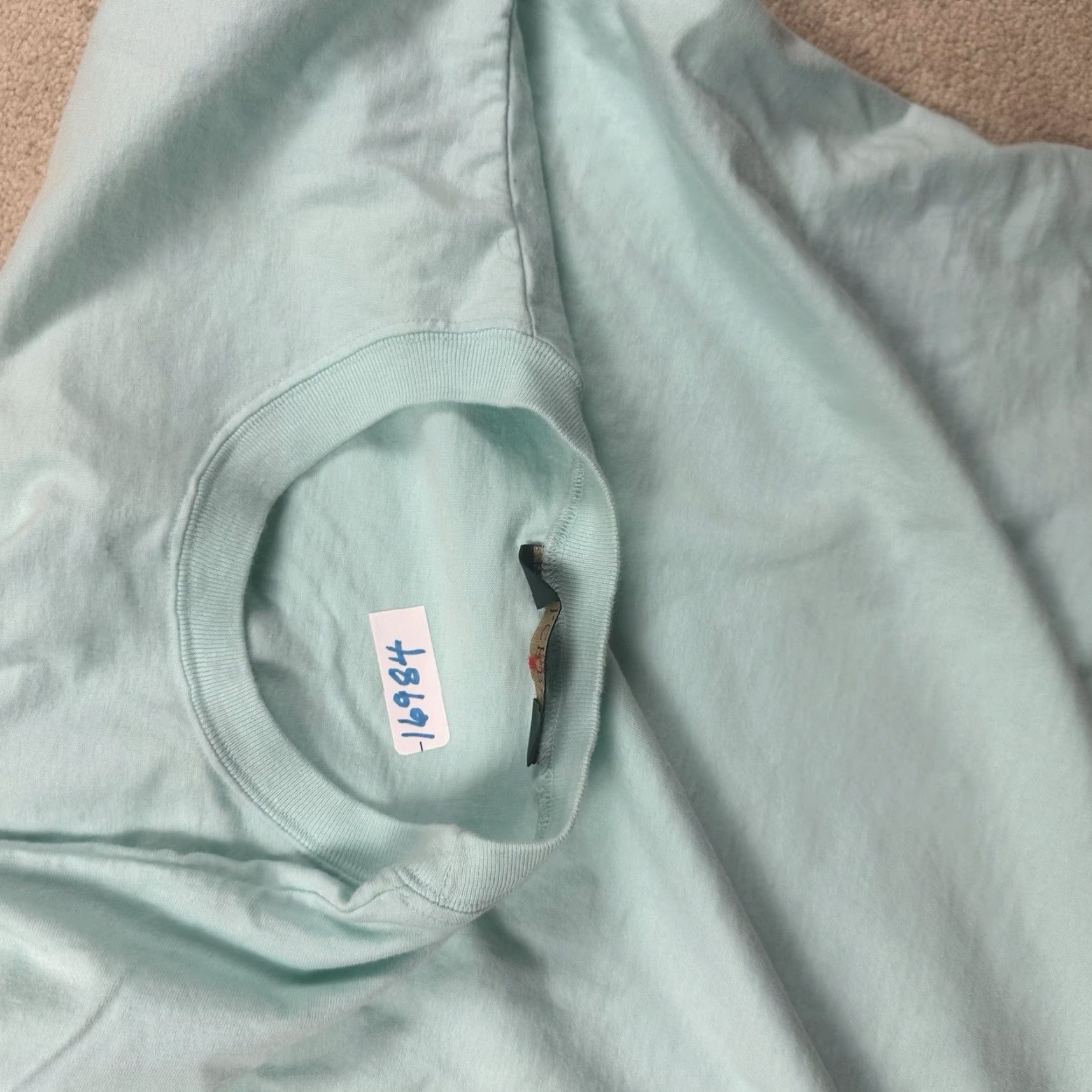 J.Crew J.CREW Oarsmen T Shirt Mens Large Blue Pocket T Shirt Crew Neck Short Sleeve Cotton Logo 2020s Preppy Classic Vintage No Size US L / EU 52-54 / 3 - 7 Thumbnail