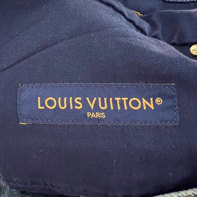 Louis Vuitton Louis Vuitton 24 Fall/Winter Washed Broken Denim Straight Size US 36 / EU 52 - 3 Thumbnail
