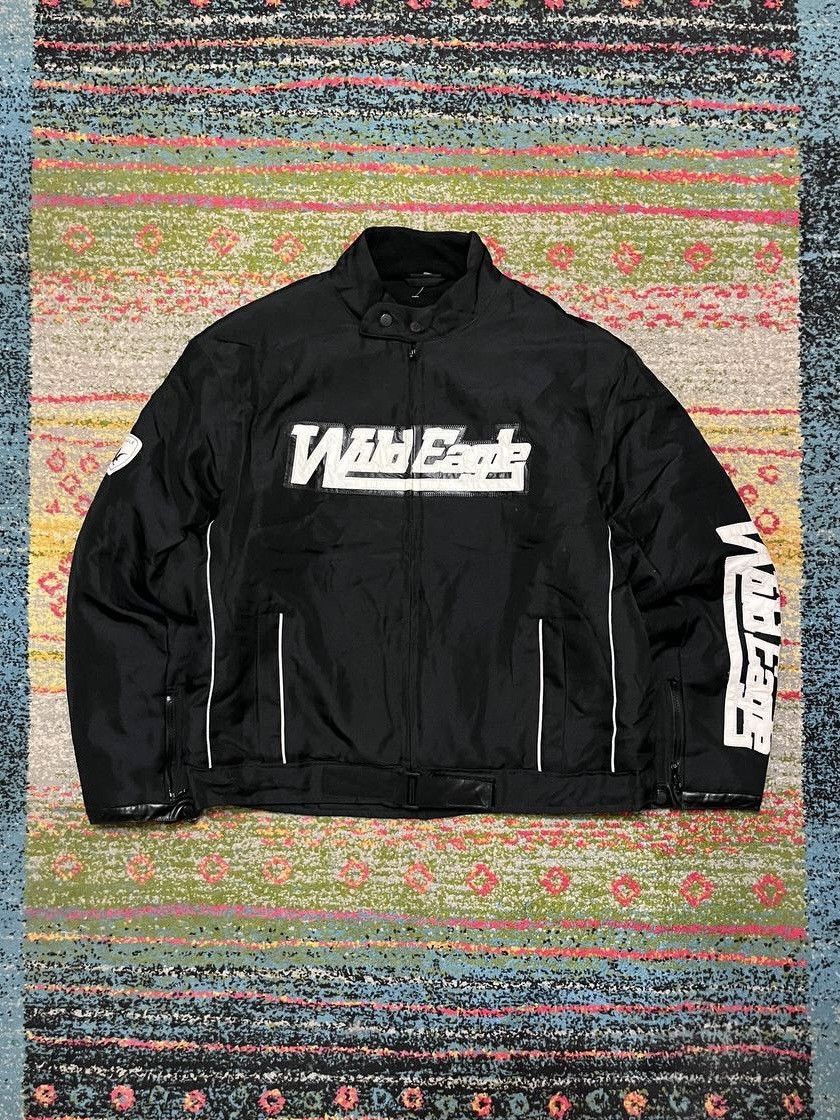 Vintage Vintage Wild Eagle Moto Racing Jacket Y2K Nascar XL Size US XL / EU 56 / 4 - 1 Thumbnail