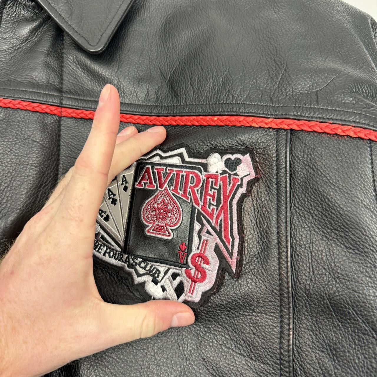 Avirex Avirex Leather Jacket Size US XL / EU 56 / 4 - 6 Thumbnail