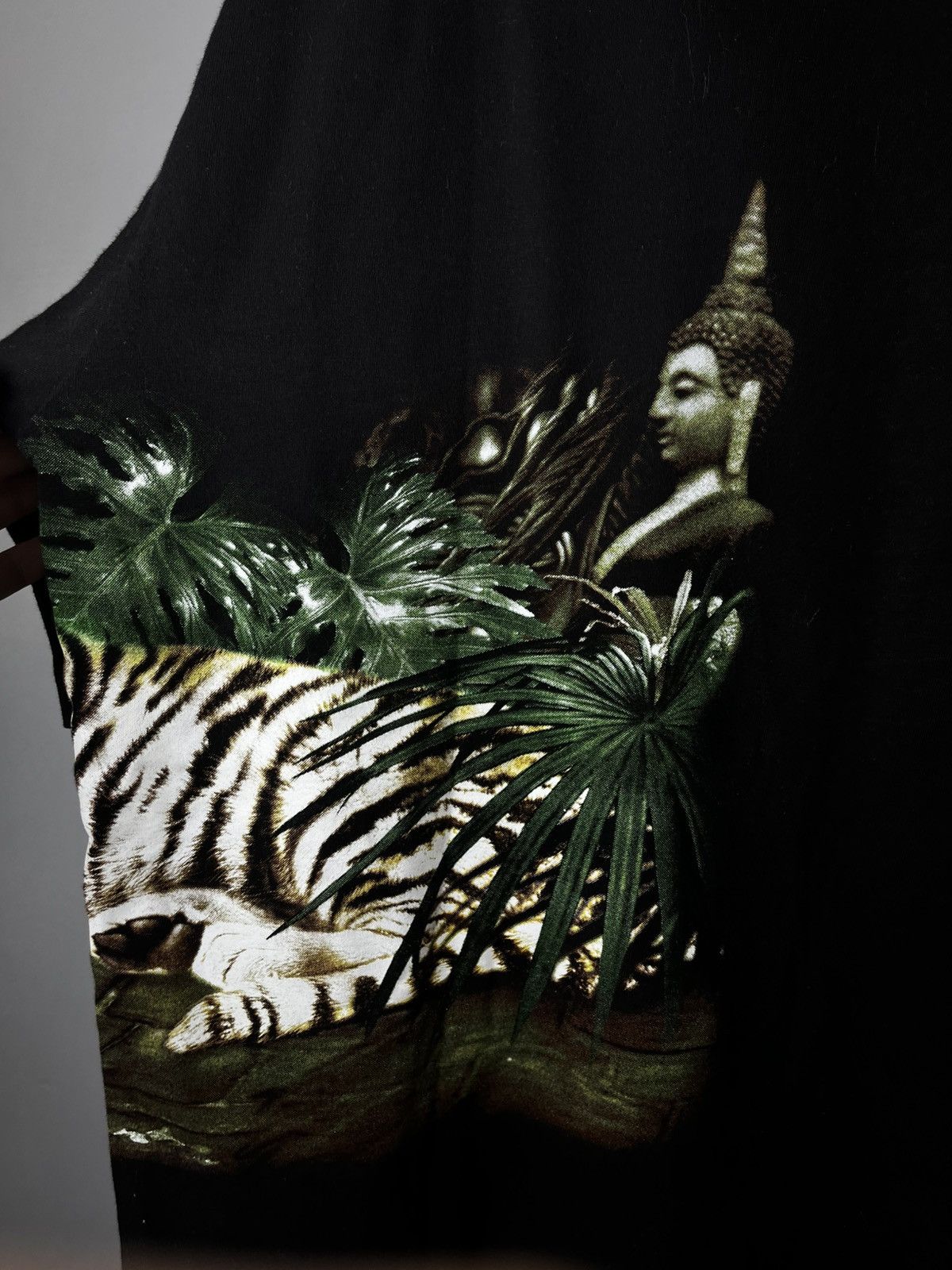 Buddha to Buddha Vintage Buddha Tiger Graphic T Shirt Religion Affiction Size US XL / EU 56 / 4 - 5 Thumbnail