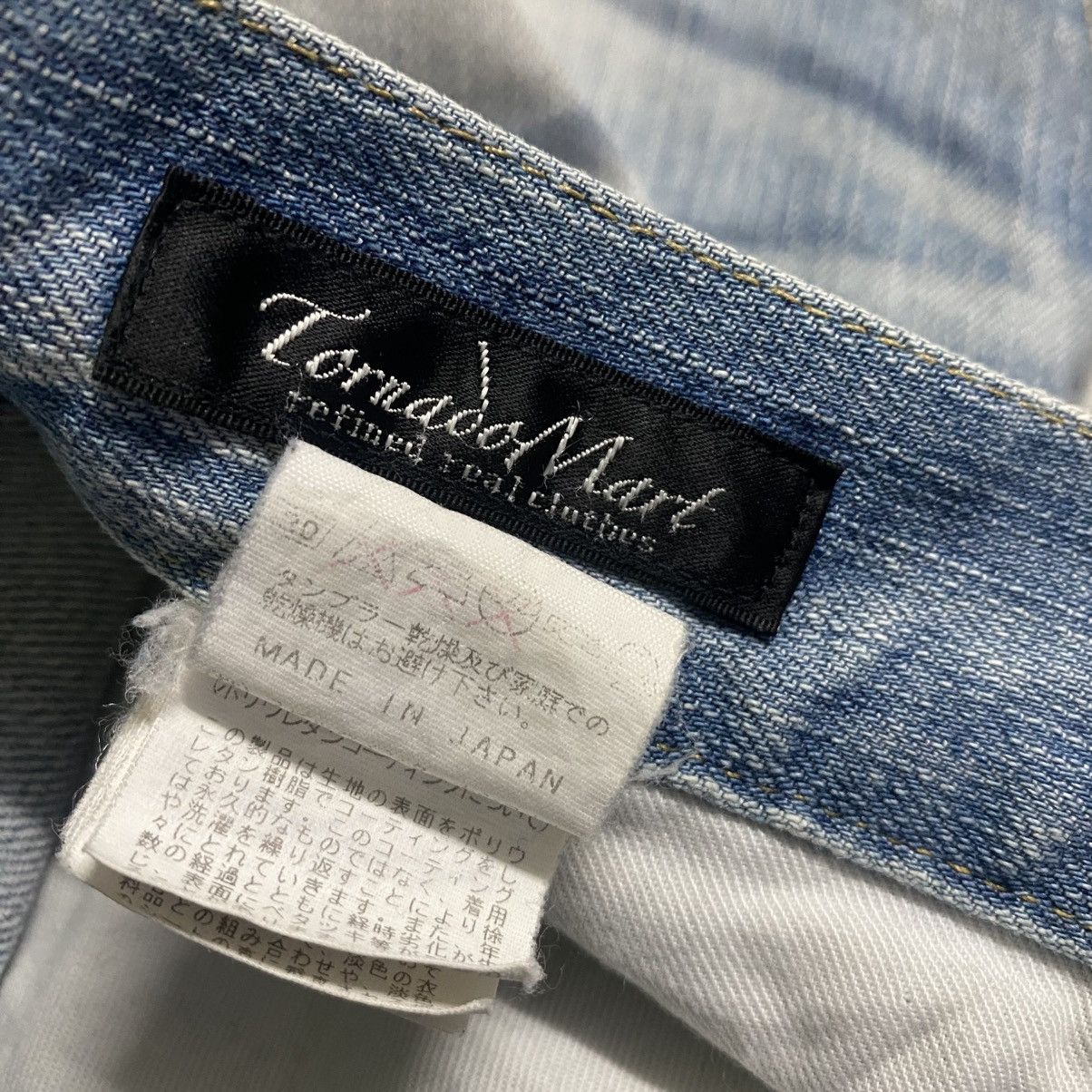 Tornado Mart Tornado Mart Crash Denim Distressed Jeans Size US 30 / EU 46 - 20 Thumbnail