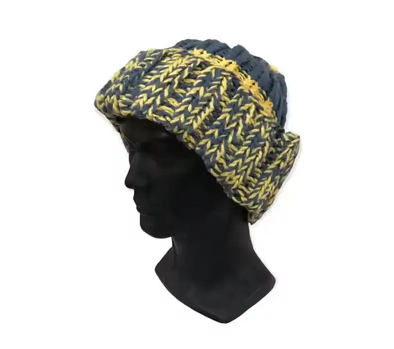Japanese Brand × Vintage Japanese Brand Knit Beanie Hat Size ONE SIZE - 1 Thumbnail