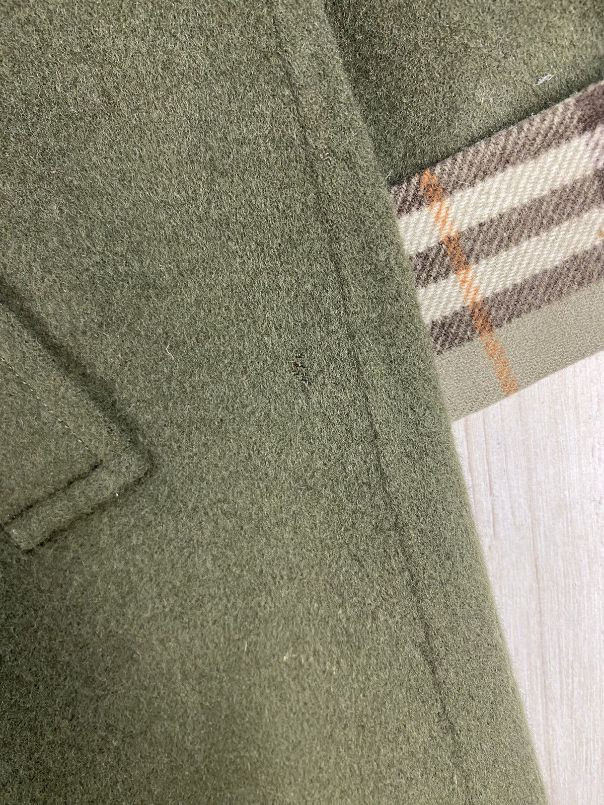 Burberry Prorsum × Vintage Vintage Burberrys Prorsum Nova Check Wool Jacket Size US L / EU 52-54 / 3 - 9 Thumbnail