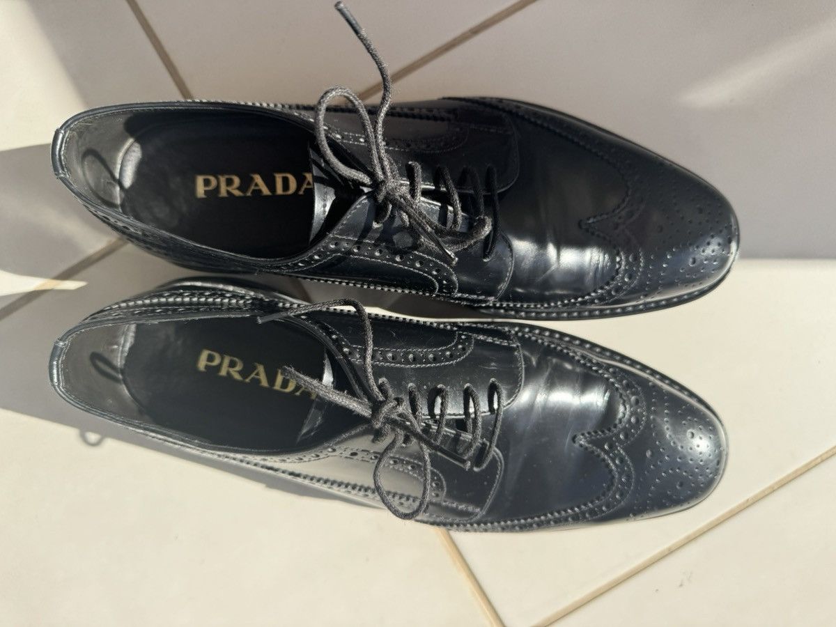 Prada PRADA BROGUE SHOES Size US 8 / EU 41 - 2 Thumbnail