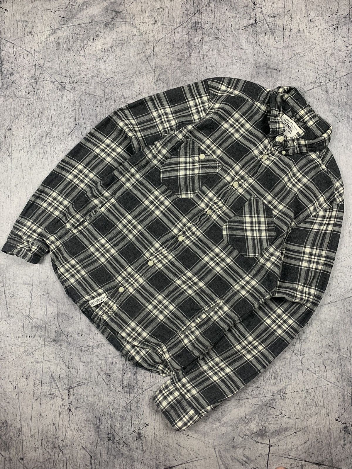 Allsaints Allsaints Edgemont L SVL Shirt Plaid Long Sleeve Mens Size S Size US S / EU 44-46 / 1 - 1 Thumbnail