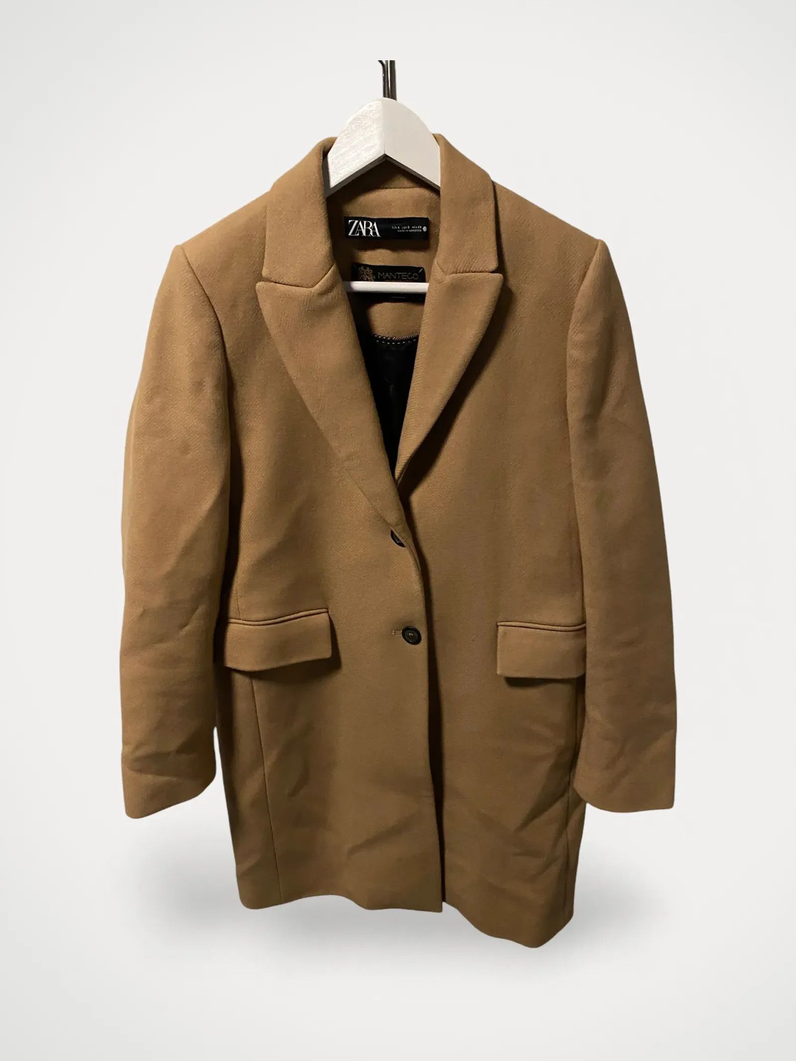 Zara Zara Manteco Coat Size S / US 4 / IT 40 - 1 Thumbnail
