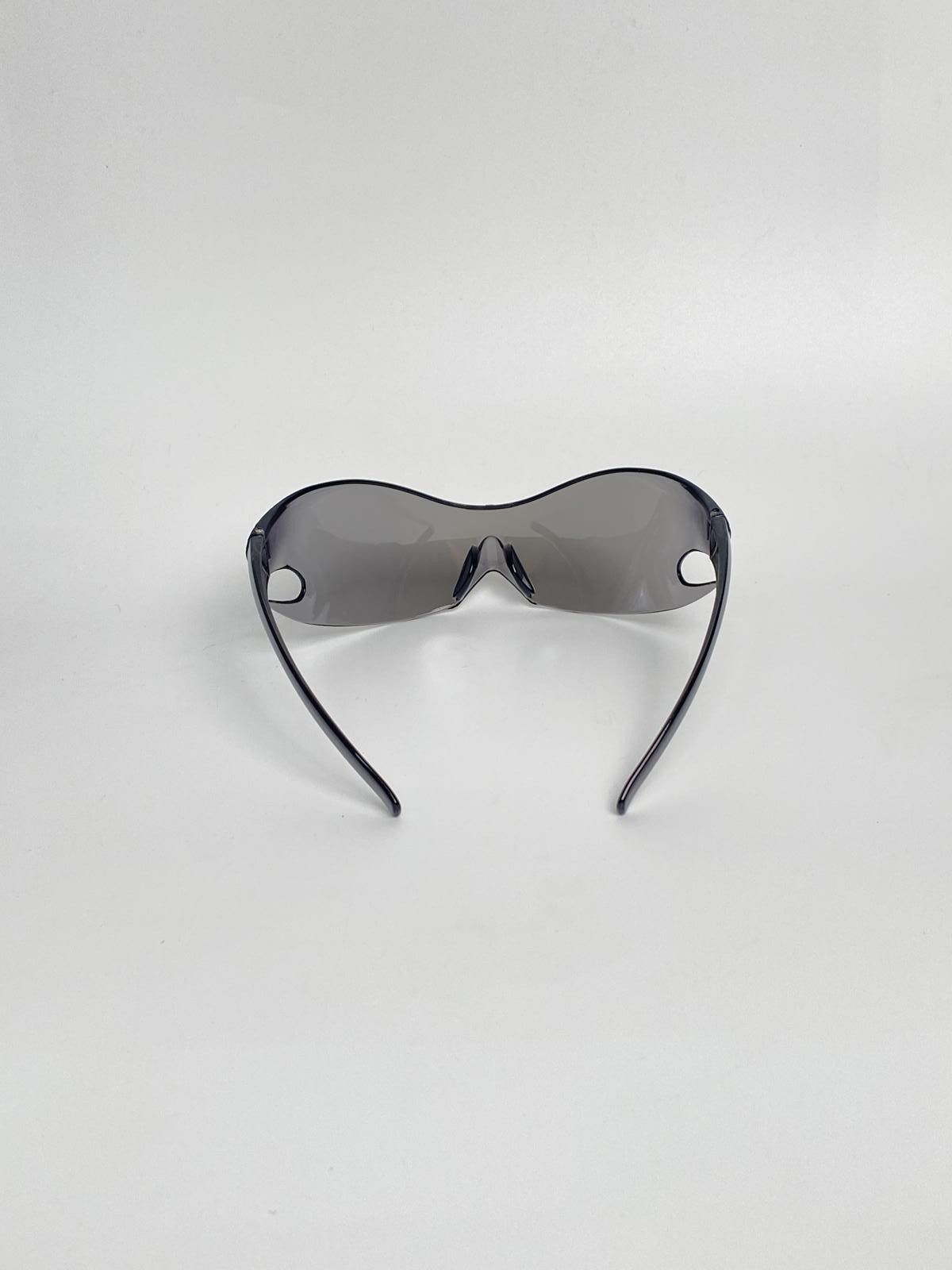 Japanese Brand Y2k Vtg Avant Garde Futuristic Sliver Sunglasses Unisex OS Size ONE SIZE - 8 Thumbnail