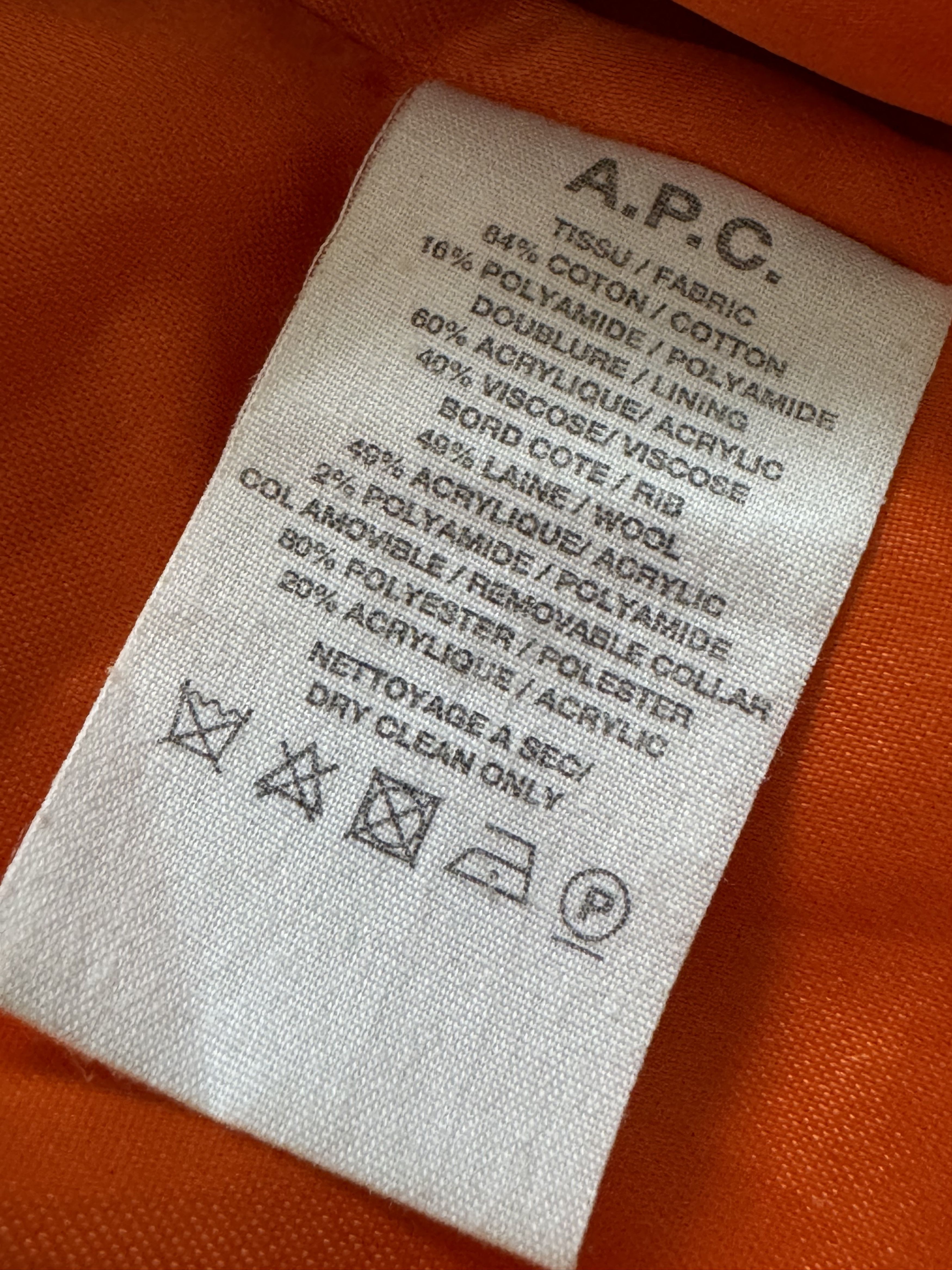 A.P.C. A.P.C. cotton and polyamide bomber jacket Size US XS / EU 42 / 0 - 8 Thumbnail