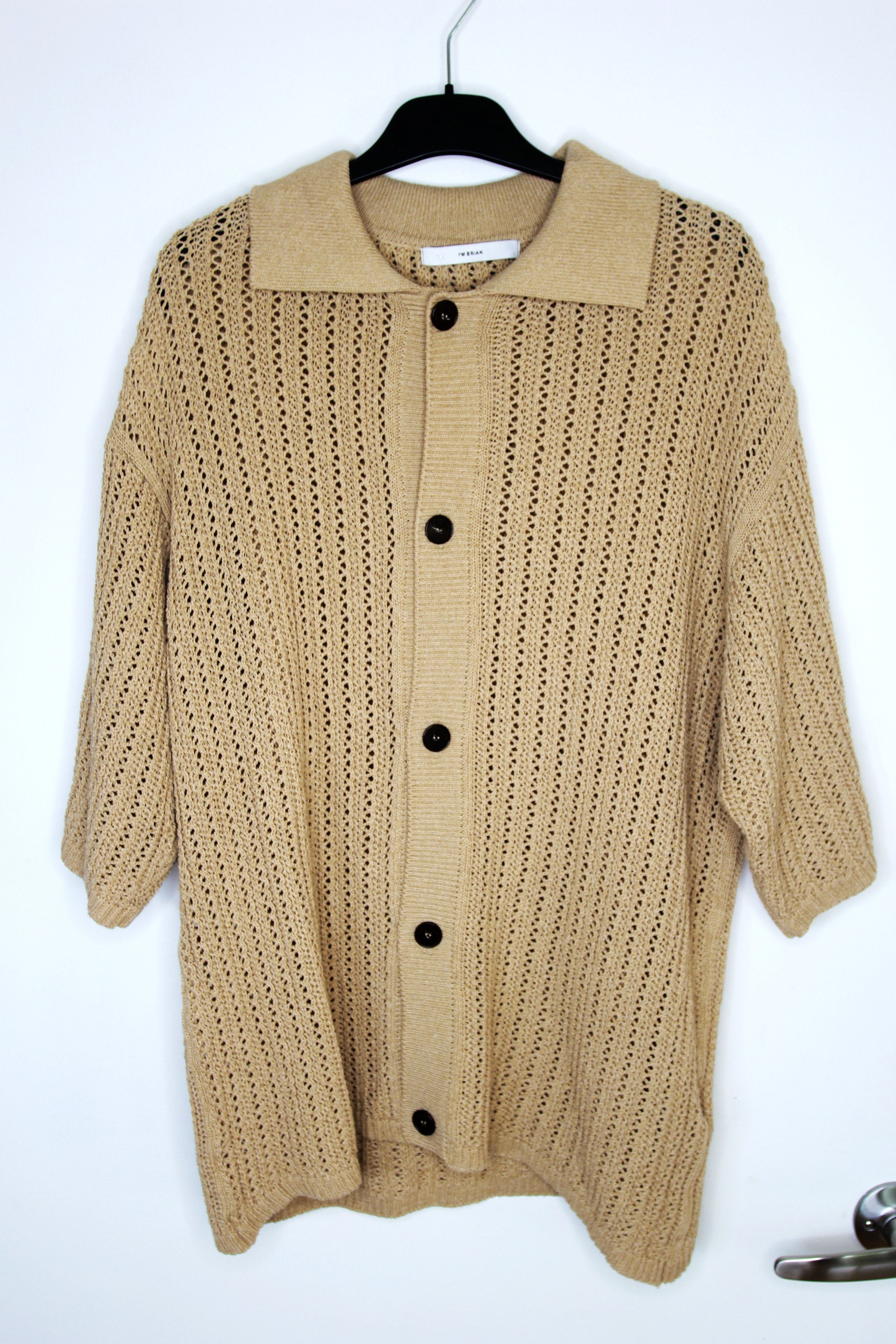 Other BNWT SS25 I'M BRIAN KNIT SHORT SLEEVE CARDIGAN S Size US S / EU 44-46 / 1 - 2 Thumbnail
