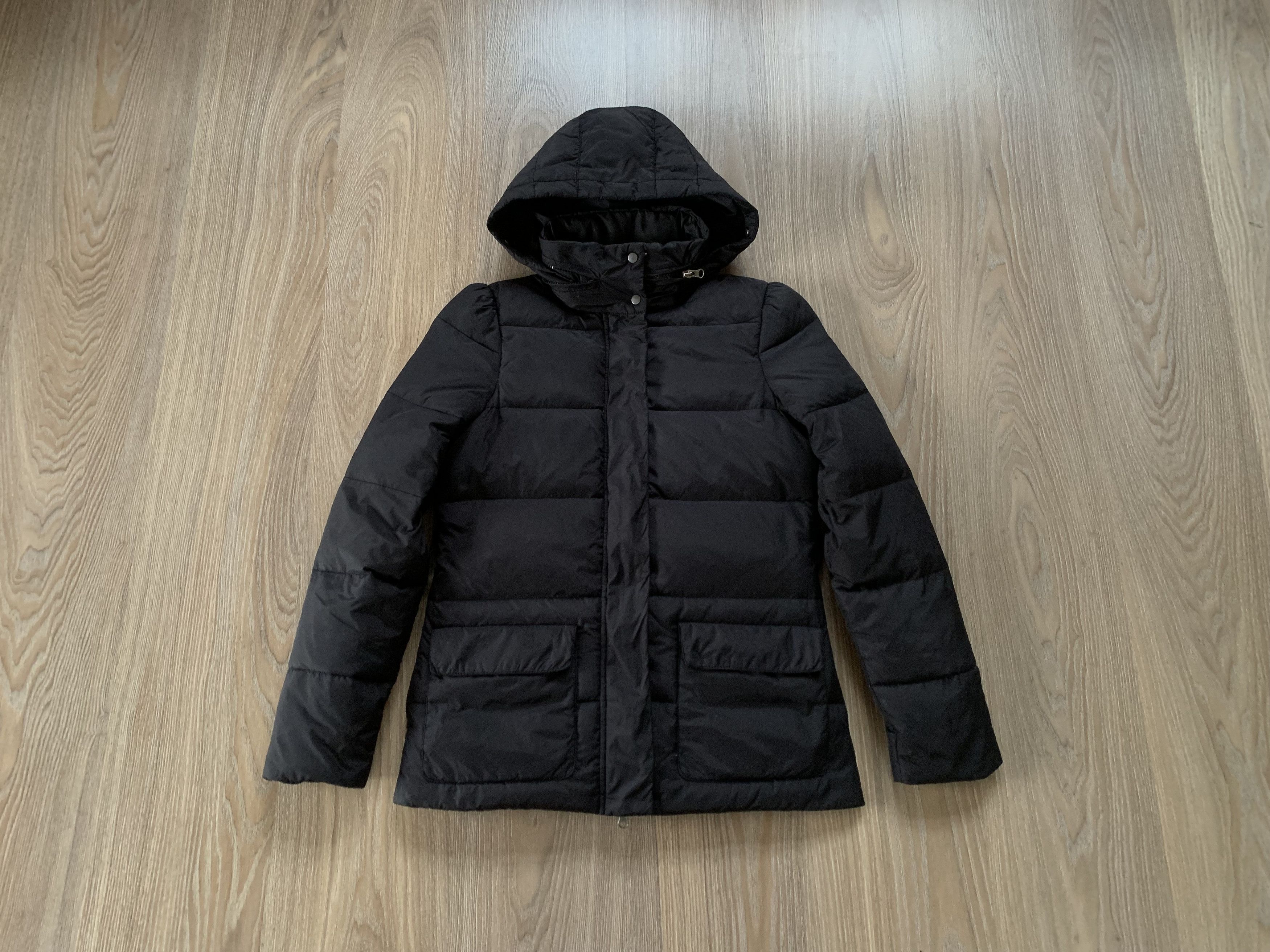 Other Colins Womens Warm Black Down Jacket Size XS / US 0-2 / IT 36-38 - 1 Thumbnail