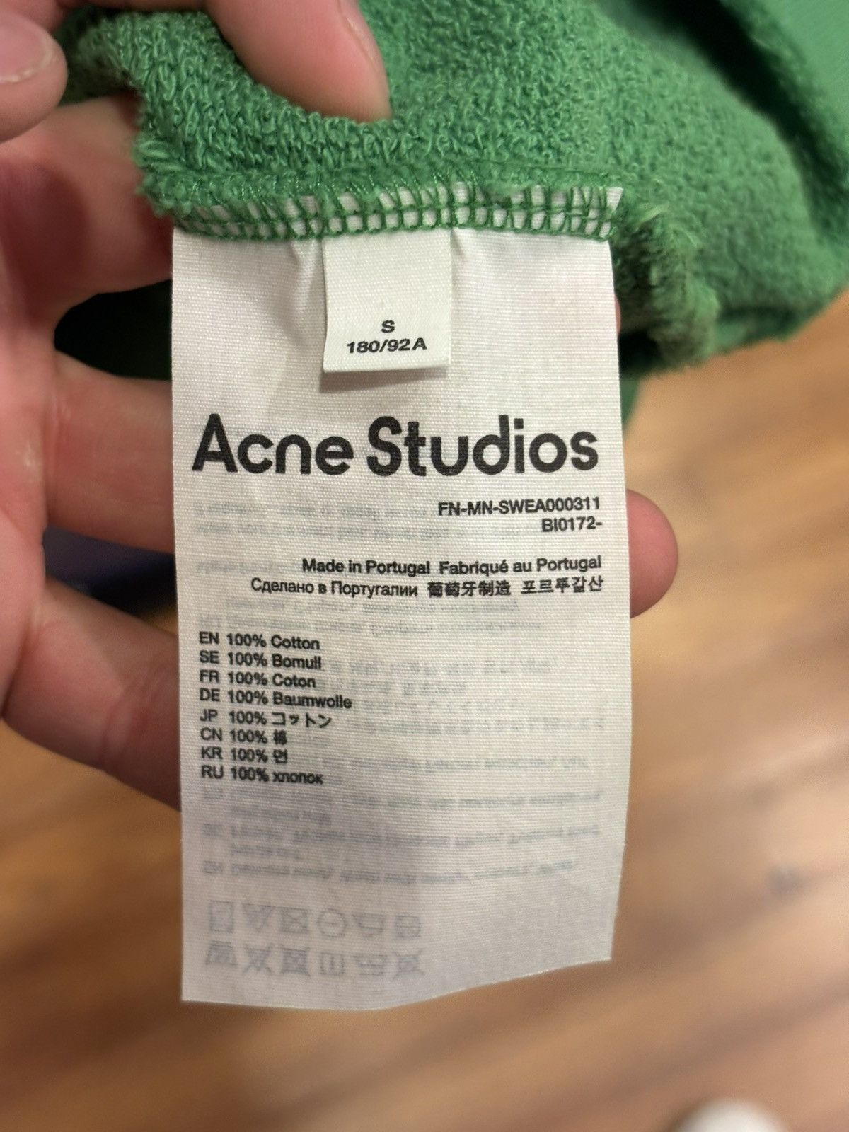 Acne Studios Acne Studios Fyre Bubble Logo Sweater Size US S / EU 44-46 / 1 - 4 Thumbnail
