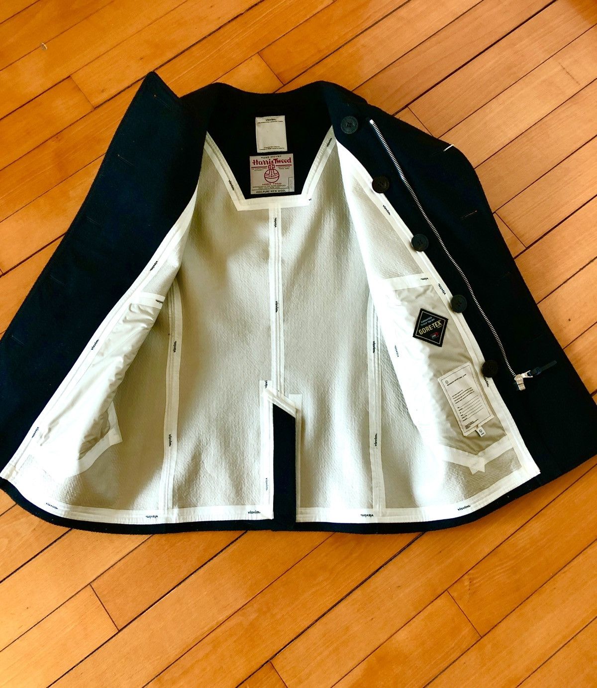 Visvim Visvim Lieutenant Coat 3L (Gore Tex + Harris Tweed) Size US L / EU 52-54 / 3 - 5 Thumbnail