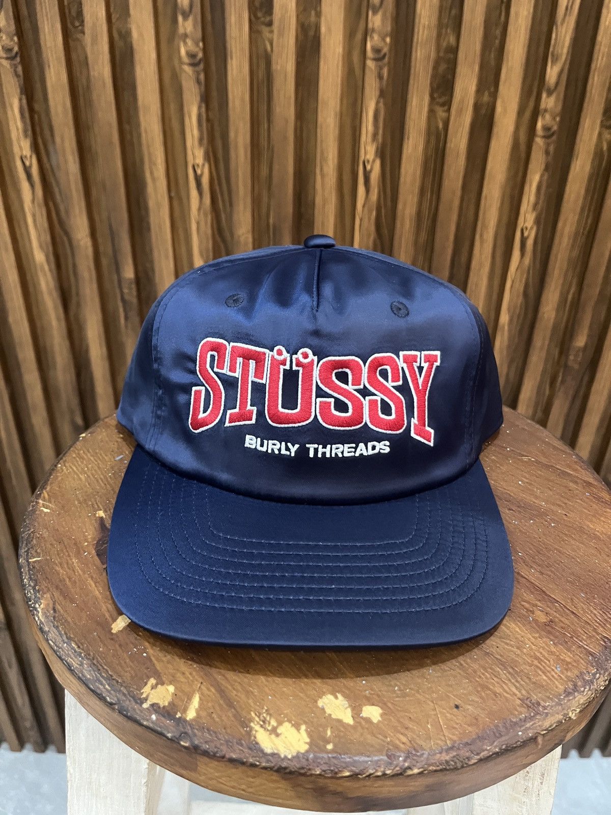 Stussy Cap Stussy Md Burly Threads Size ONE SIZE - 1 Thumbnail