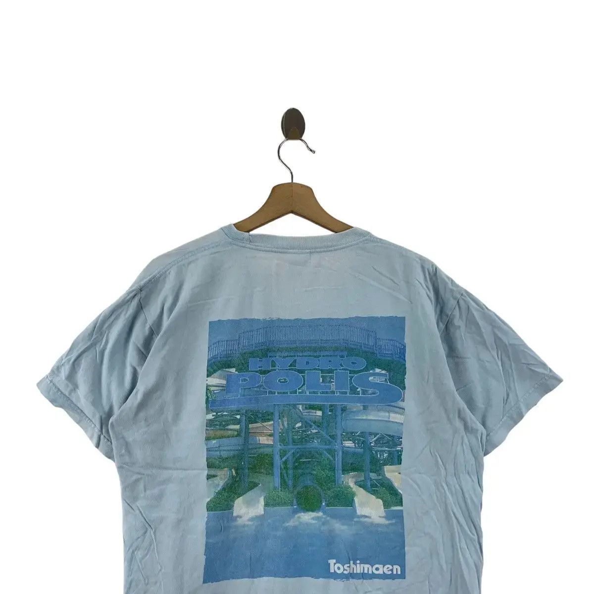 Vintage Vintage JAPAN TOSHIMAEN HYDROPOLIS Park Tee Shirt Top Theme Size US L / EU 52-54 / 3 - 2 Thumbnail