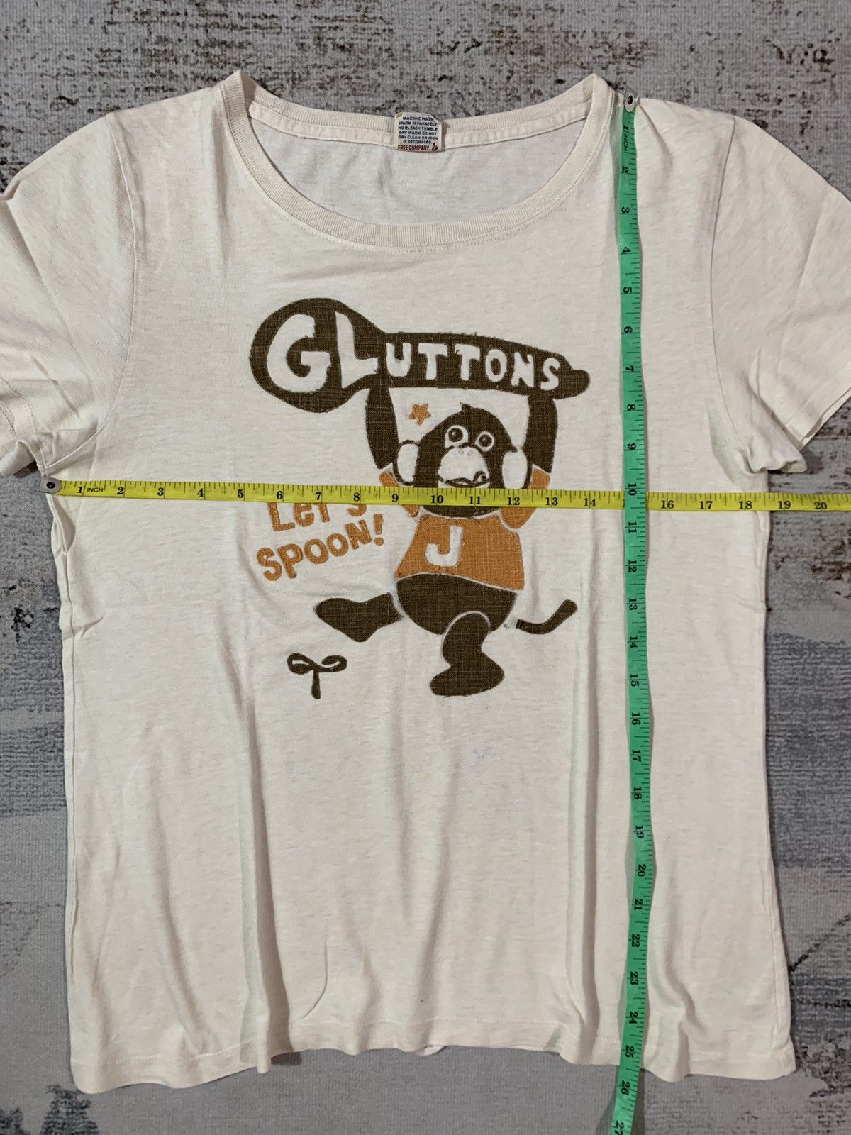 Japanese Brand × Vintage Glutton y2k Tees Gothic Japan Undefined Size US M / EU 48-50 / 2 - 6 Thumbnail