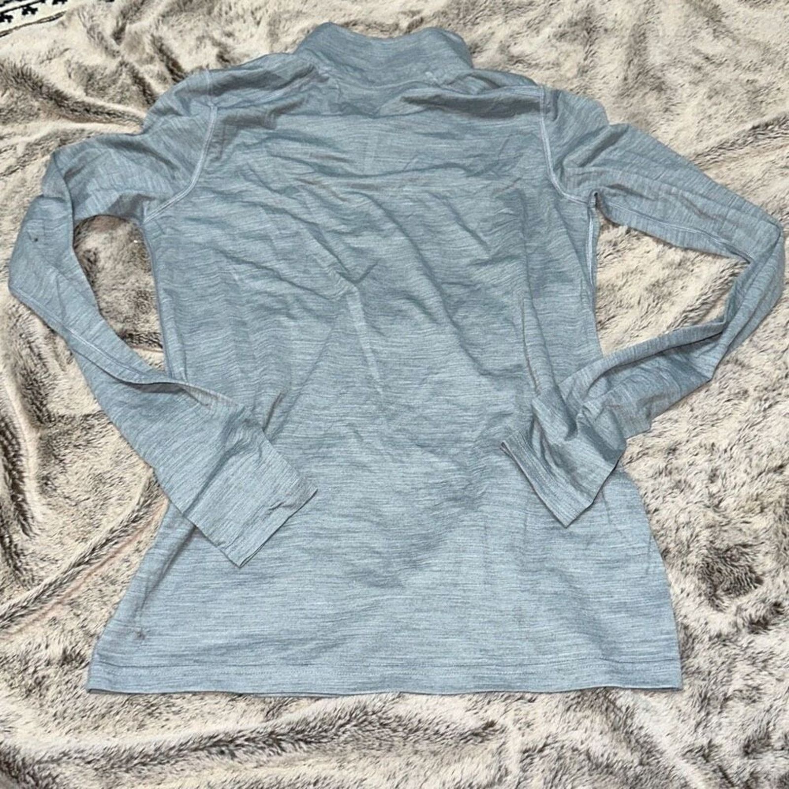 Stoic Stoic Gray Fitted Quarter Zip | Sz S Size S / US 4 / IT 40 - 5 Thumbnail