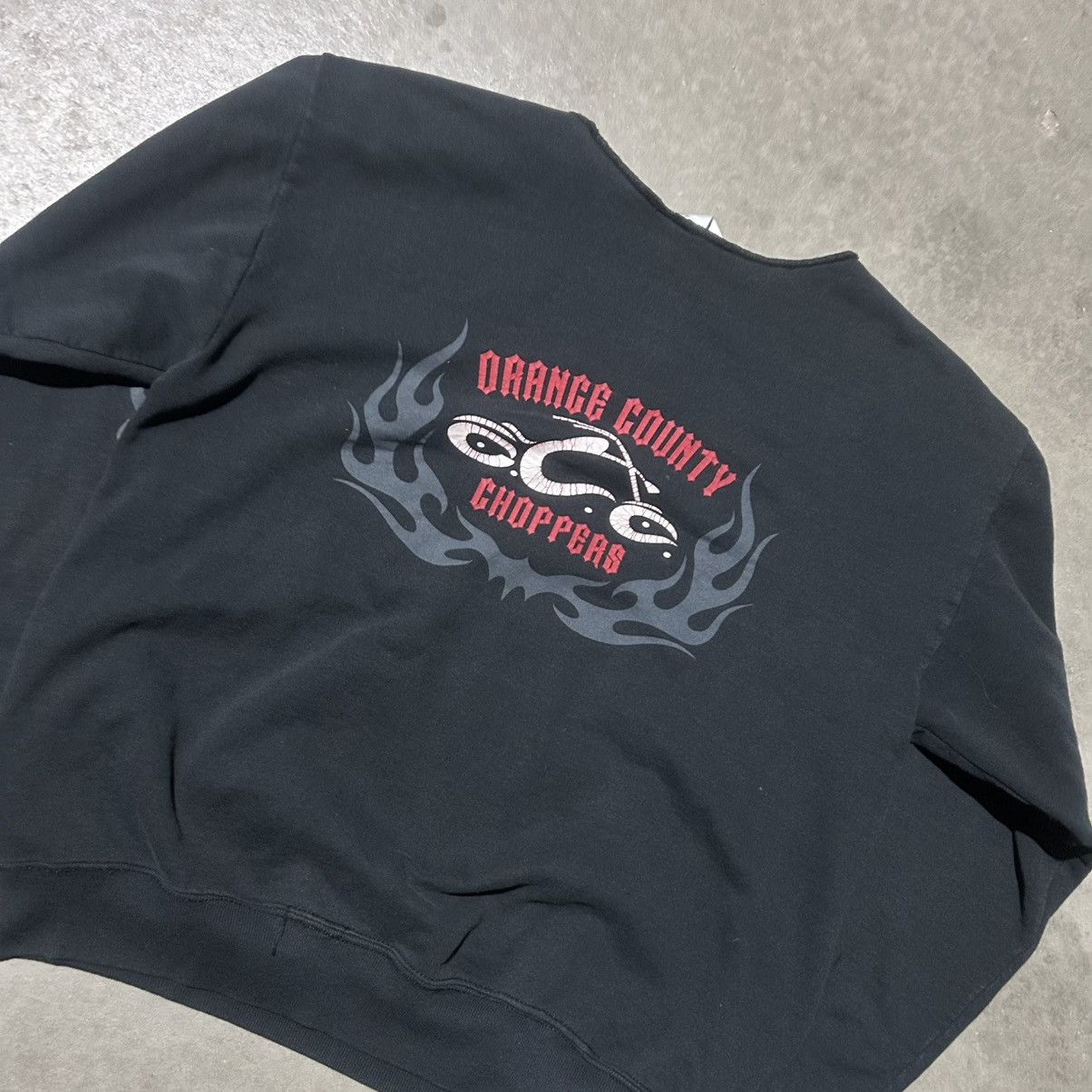 West Coast Choppers West coast choppers flame sweatshirt Size US L / EU 52-54 / 3 - 4 Thumbnail