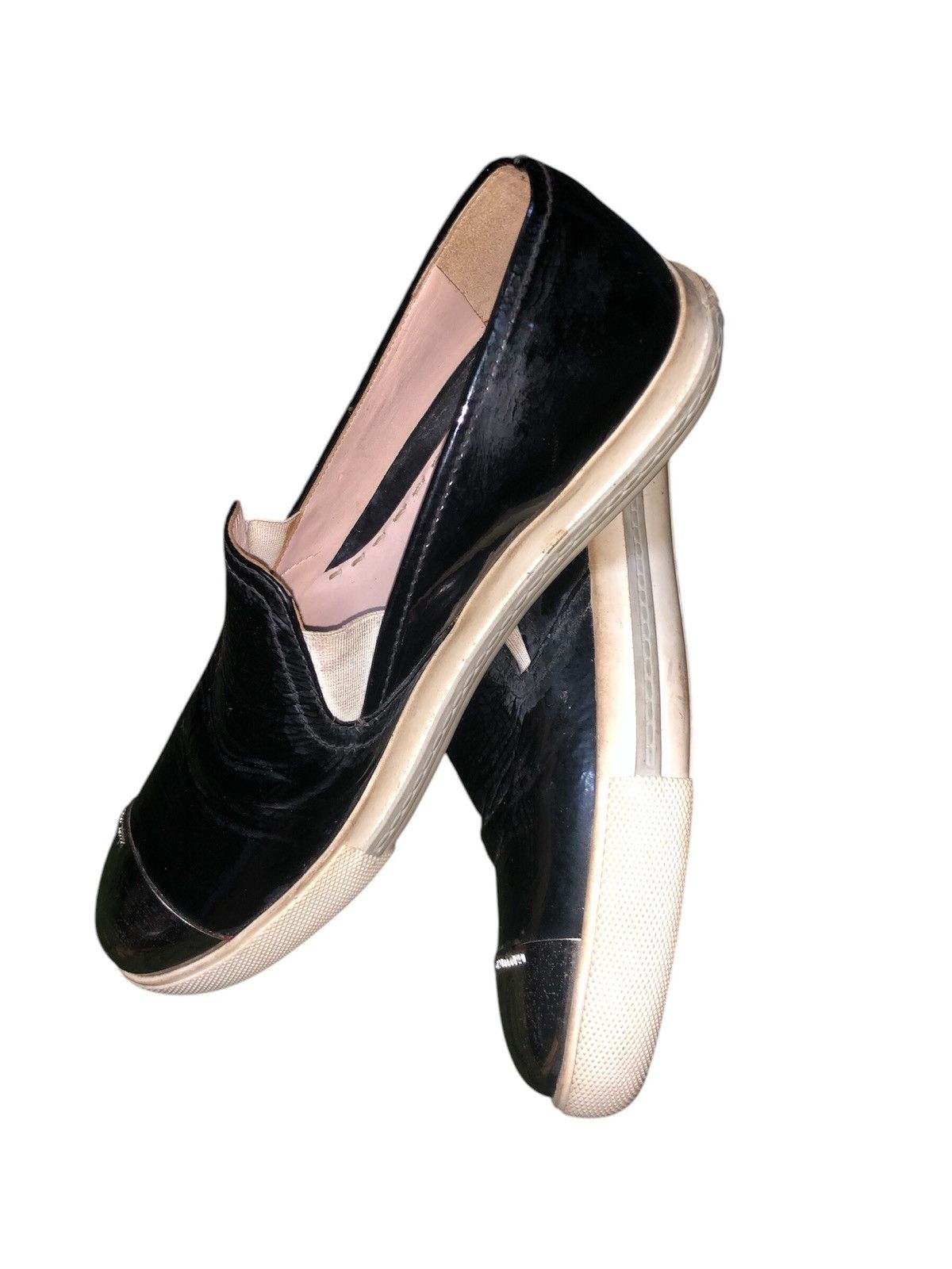 Issey Miyake × Miu Miu VINTAGE MIU MIU SHOES JAPANESE DESIGNER Size US 8.5 / IT 38.5 - 3 Thumbnail