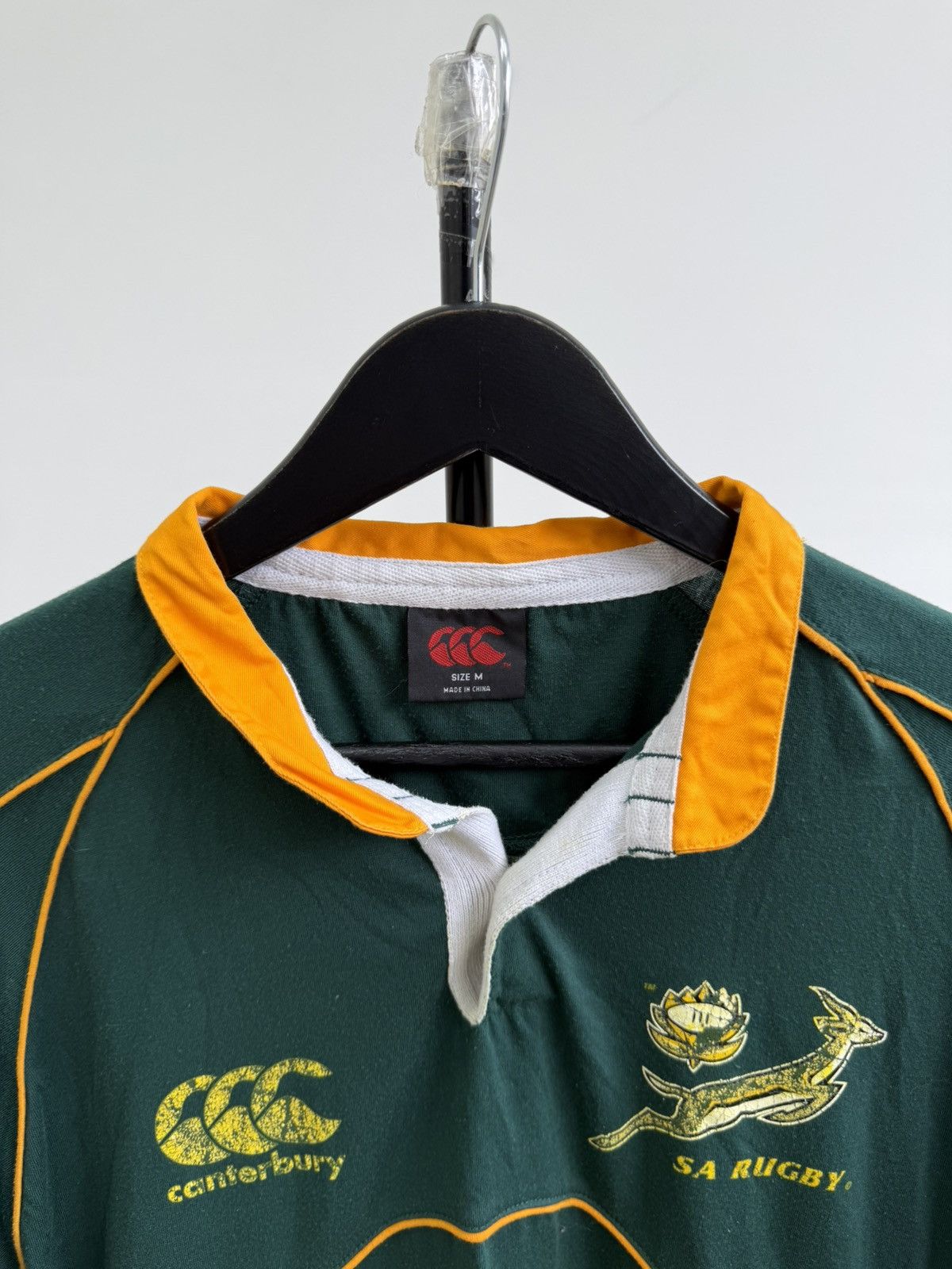 Other South Africa 2007-2008 Rugby Home Shirt Jersey Canterbury Size US L / EU 52-54 / 3 - 8 Thumbnail