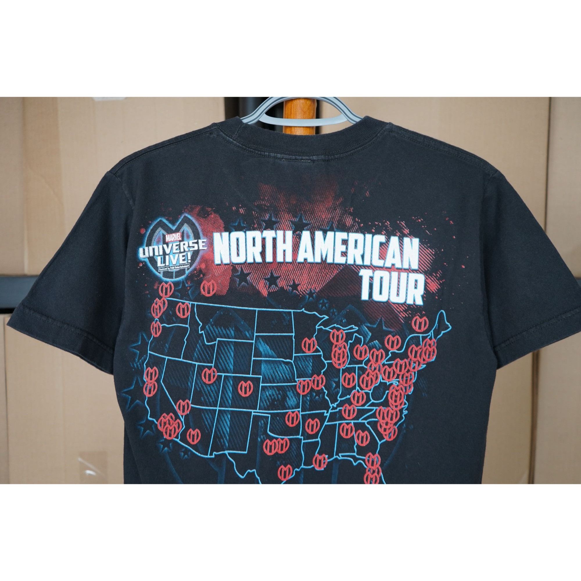 Marvel Comics Marvel Universe Live North American Tour S Tshirt #383 Size US S / EU 44-46 / 1 - 5 Thumbnail